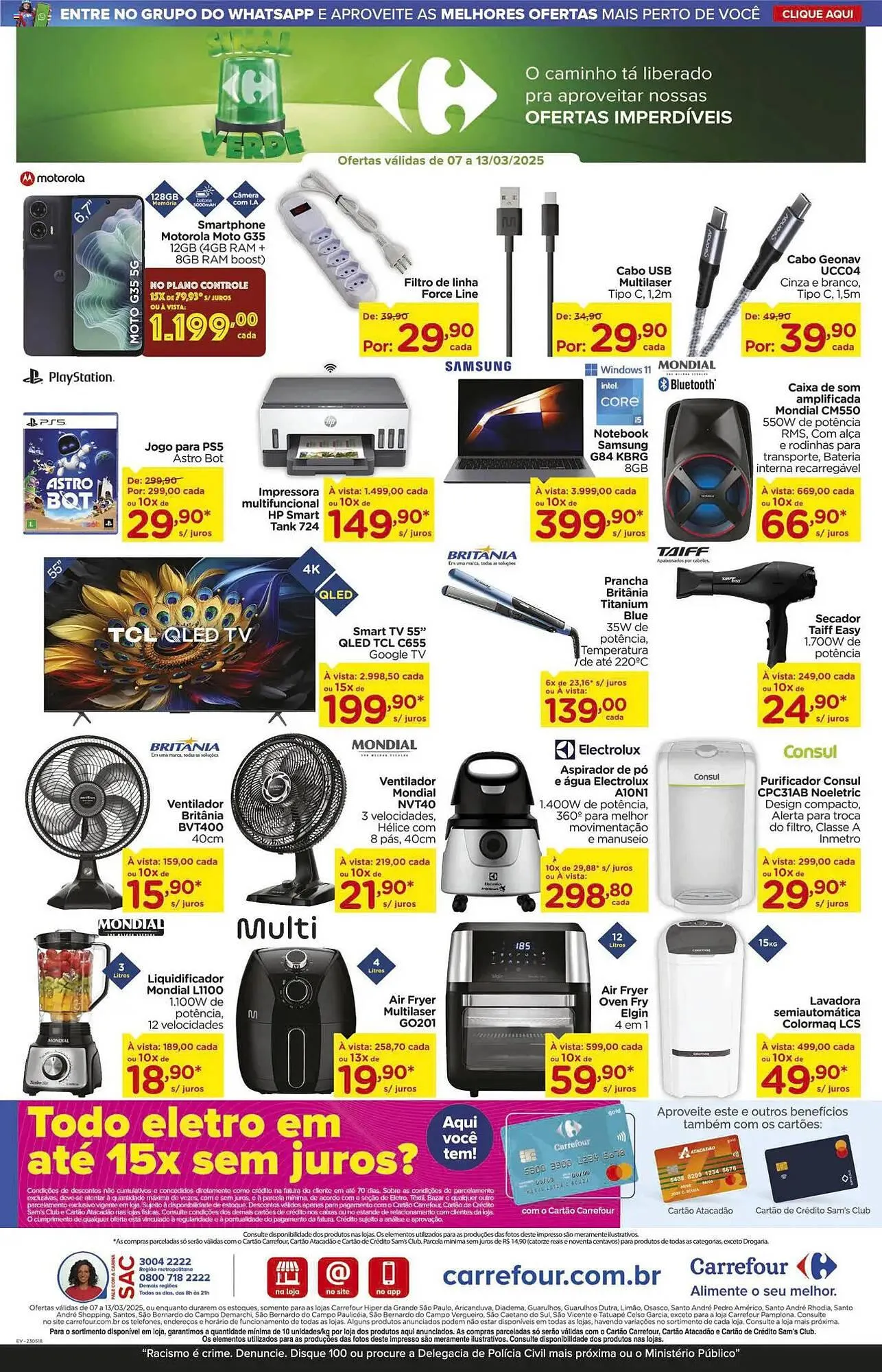 Encarte de Catálogo Carrefour 7 de março até 13 de março 2025 - Pagina 19