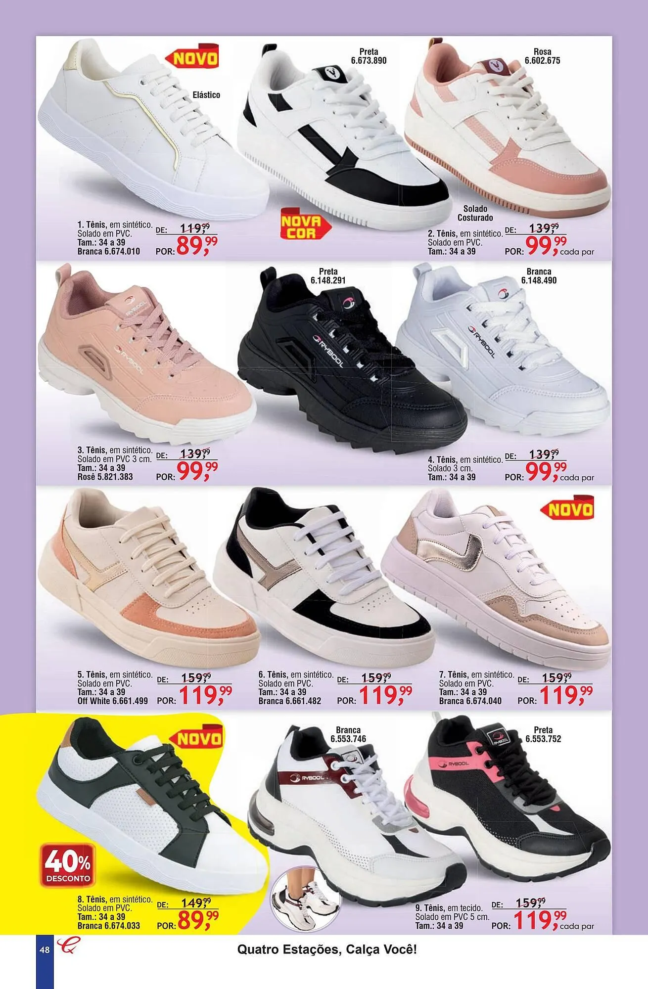 Encarte de Revista Quatro Estações 16 de janeiro até 28 de fevereiro 2026 - Pagina 44