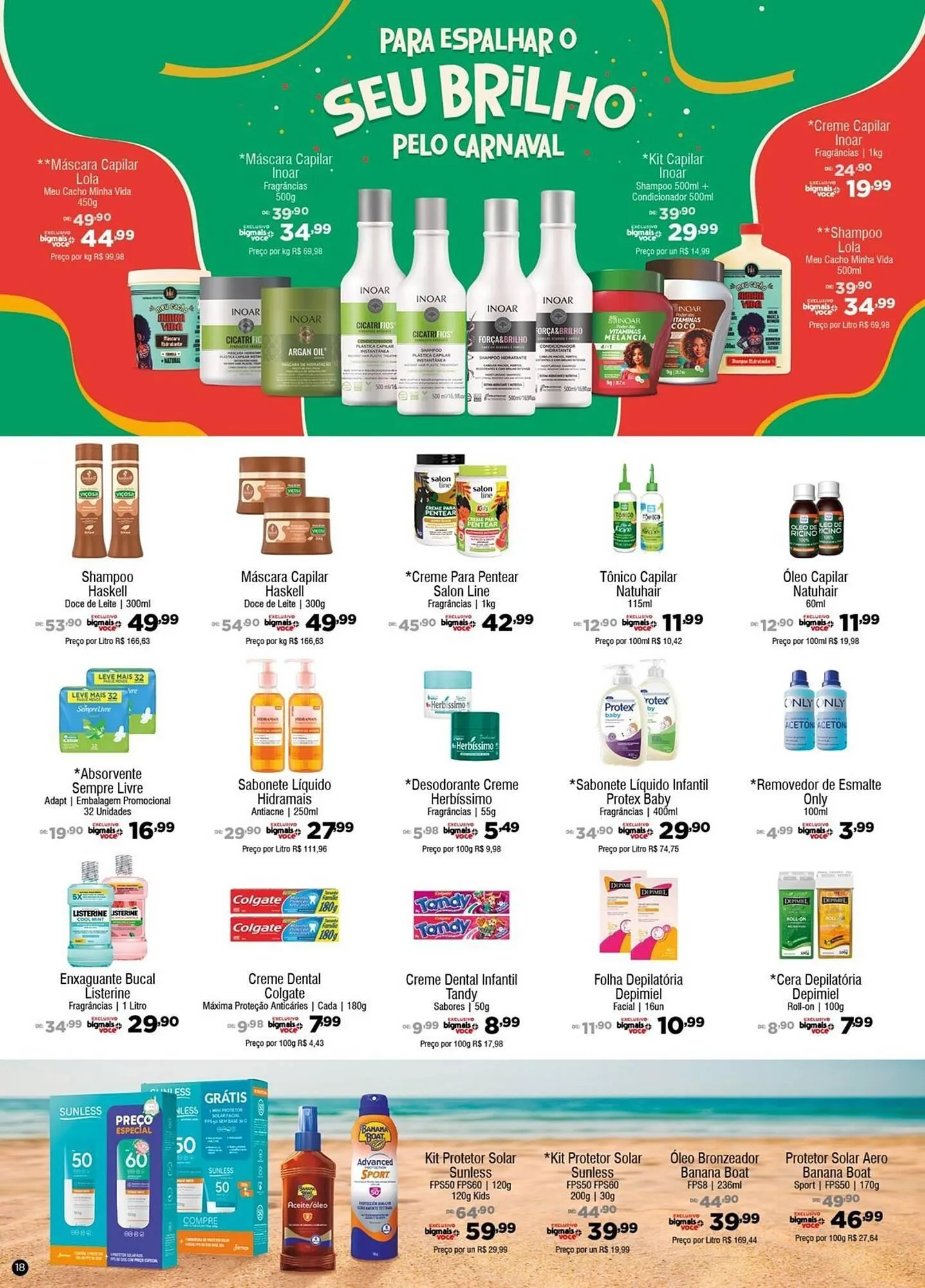 Encarte de Catálogo Big Mais Supermercados 28 de janeiro até 17 de fevereiro 2026 - Pagina 18