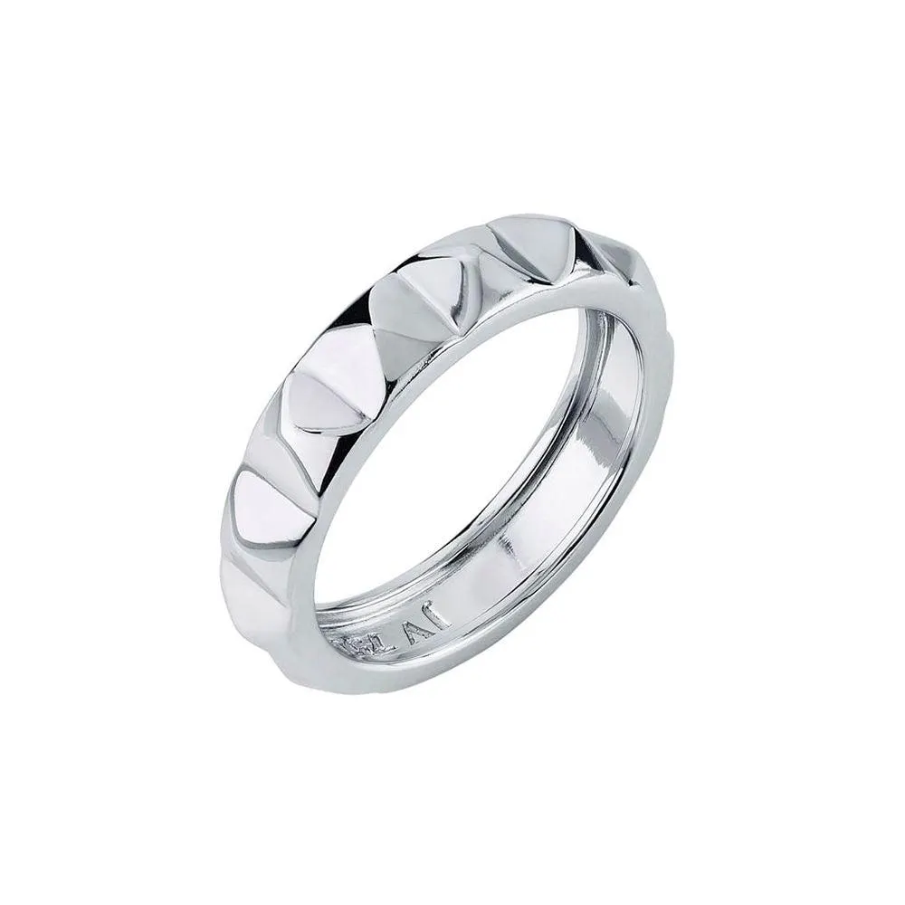 Anel Fetiche | Ouro Branco 18K