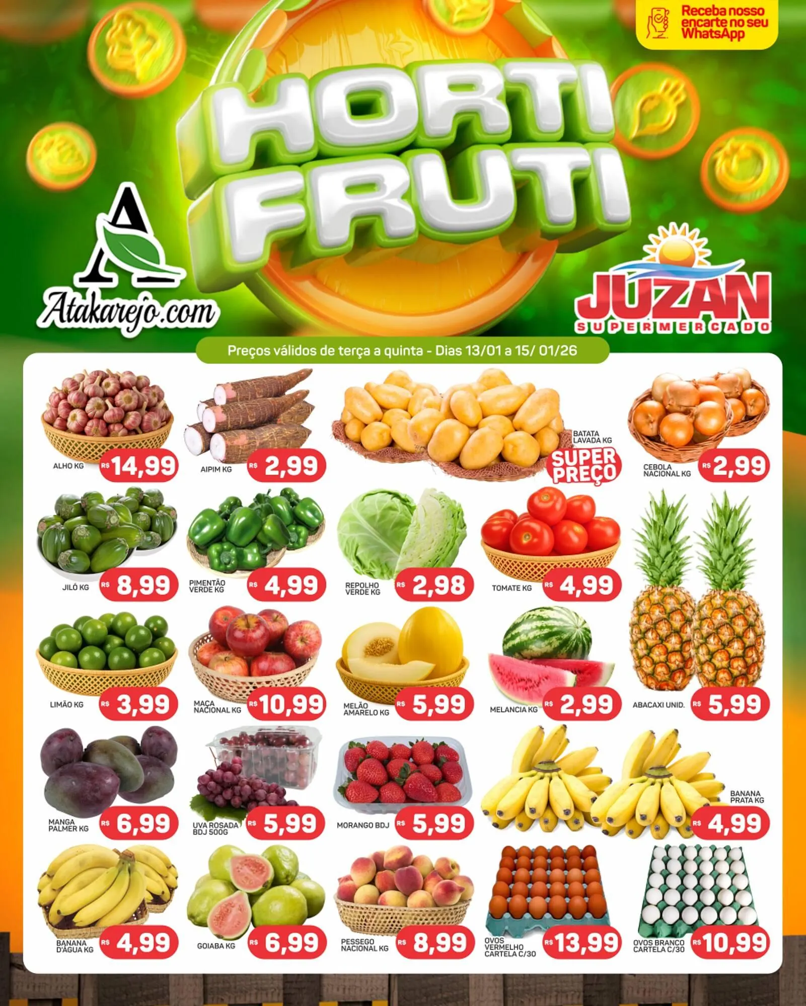 Encarte de Encarte Juzan 13 de janeiro até 15 de janeiro 2026 - Pagina 1