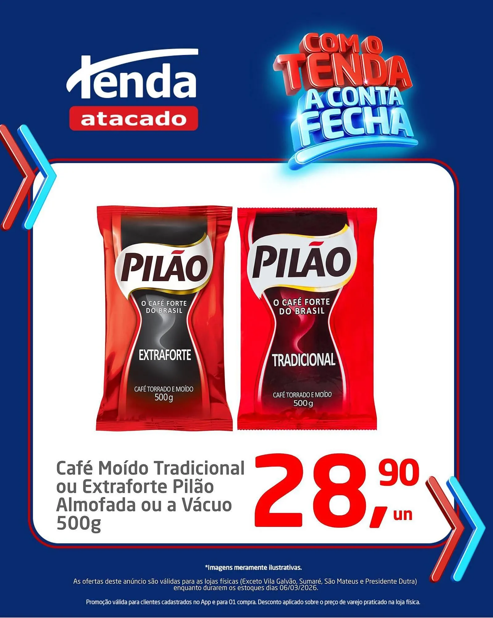 Encarte de Folheto Tenda Atacado 6 de março até 6 de março 2026 - Pagina 1