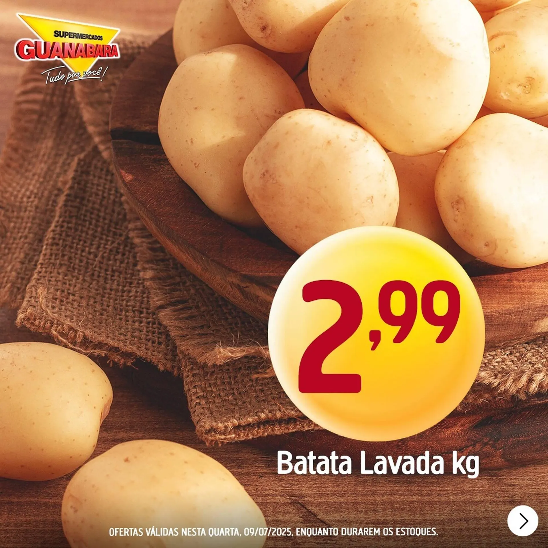 Encarte de Catálogo Supermercados Guanabara 9 de julho até 9 de julho 2025 - Pagina 1