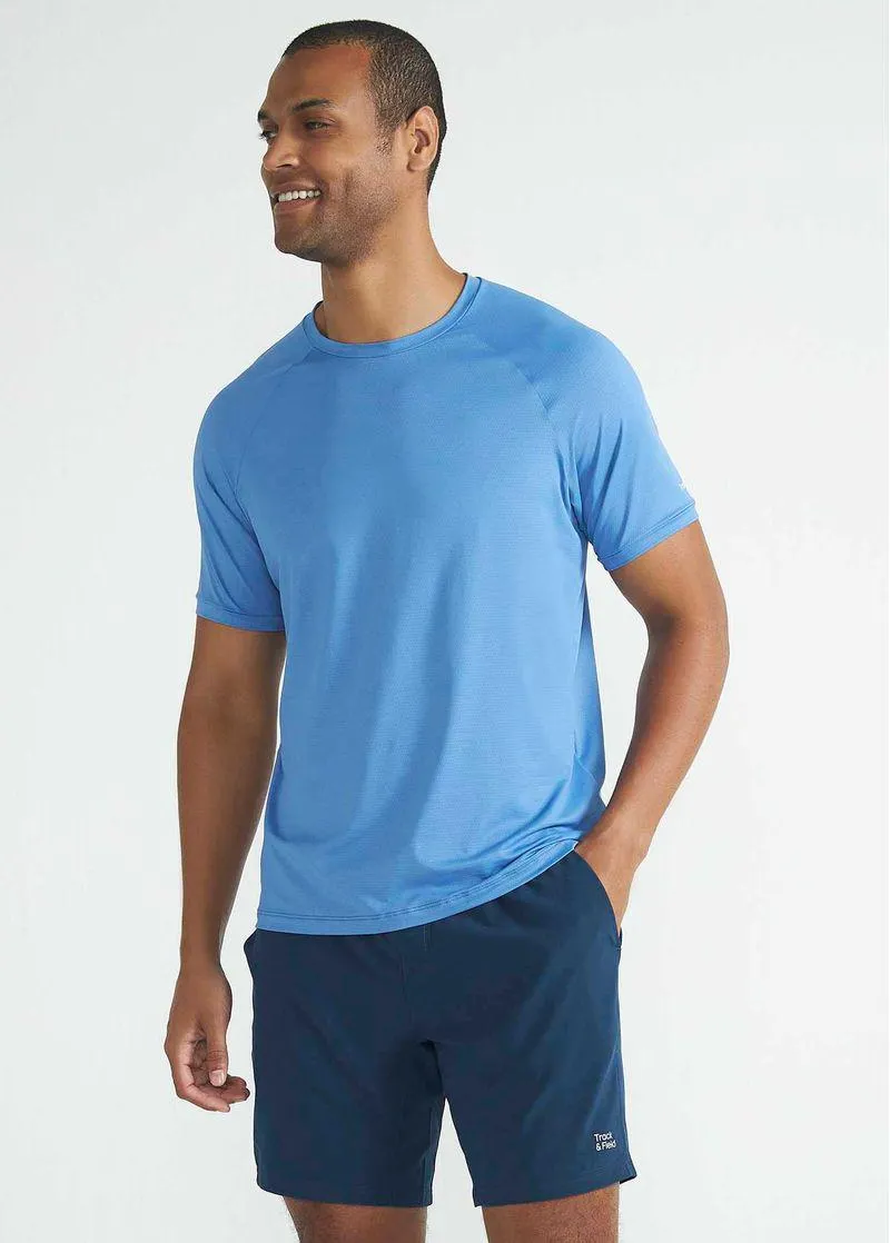 Camiseta Masculina Manga Curta UV Mesh