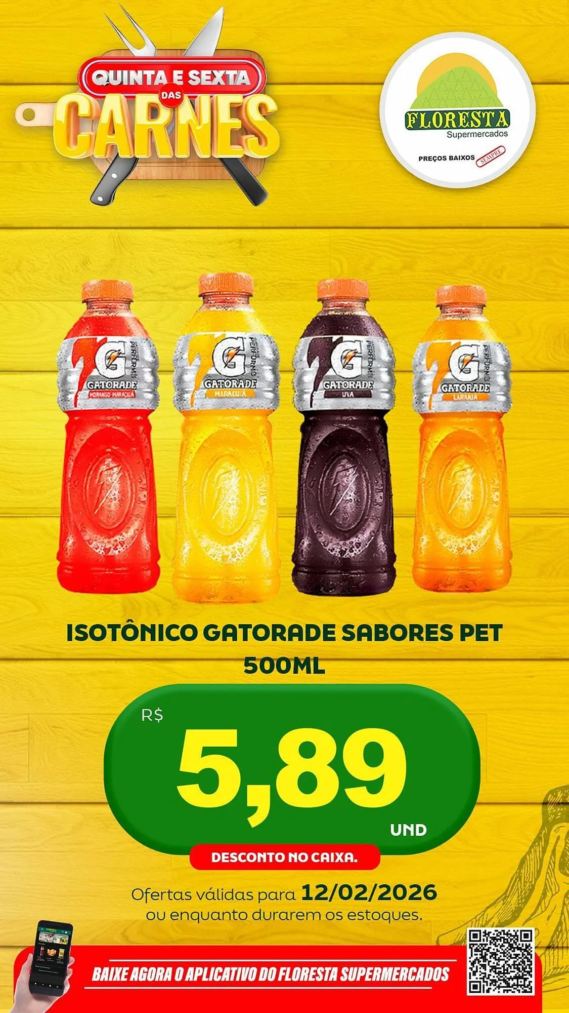 Encarte de Catálogo Floresta Supermercados 12 de fevereiro até 13 de fevereiro 2026 - Pagina 48
