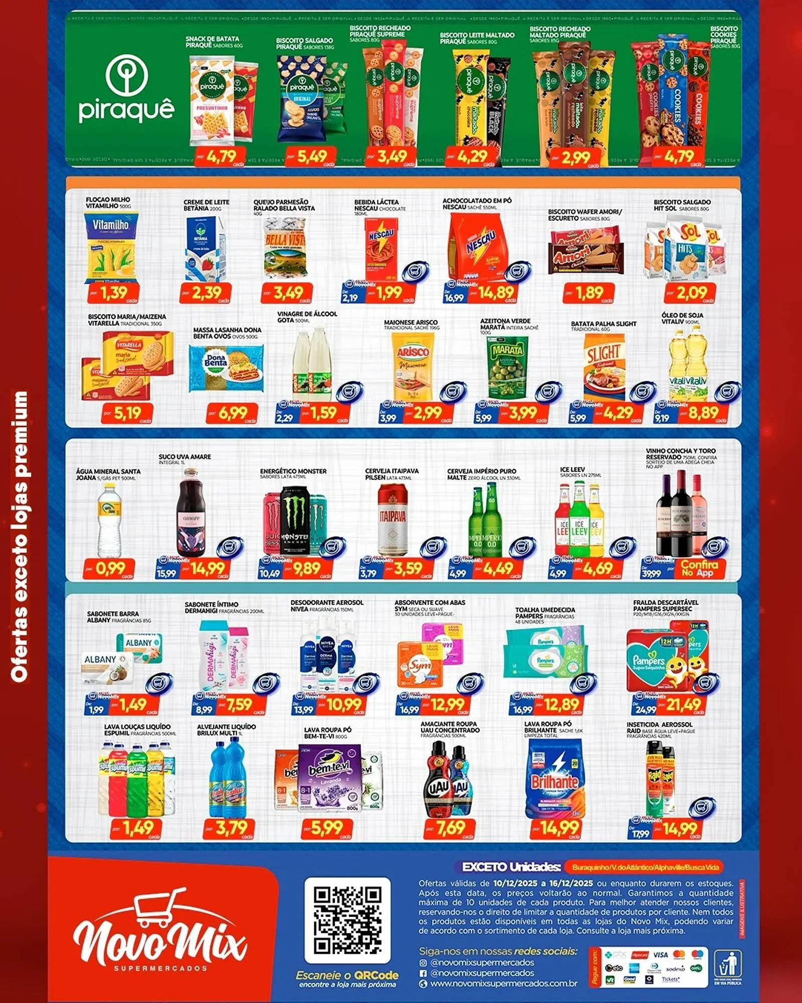 Encarte de Encarte Novo Mix 10 de dezembro até 16 de dezembro 2025 - Pagina 3