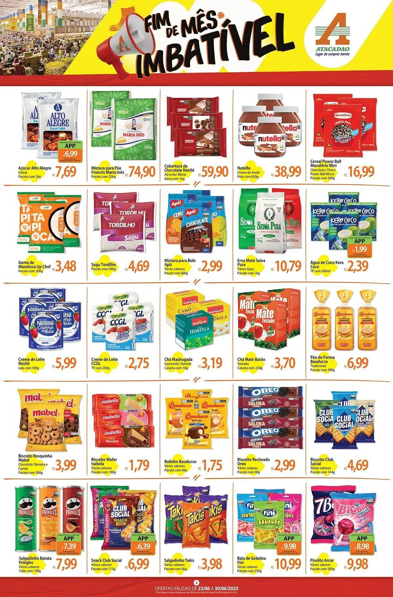 Encarte de Catálogo Atacadão 24 de junho até 30 de junho 2025 - Pagina 2