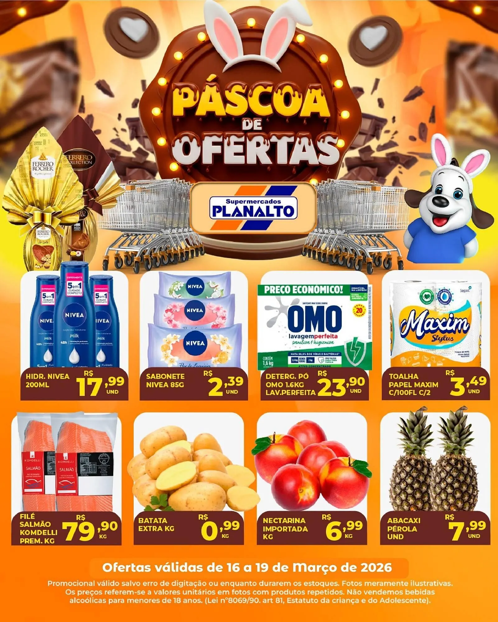 Encarte de Catálogo Supermercados Planalto 16 de março até 19 de março 2026 - Pagina 2