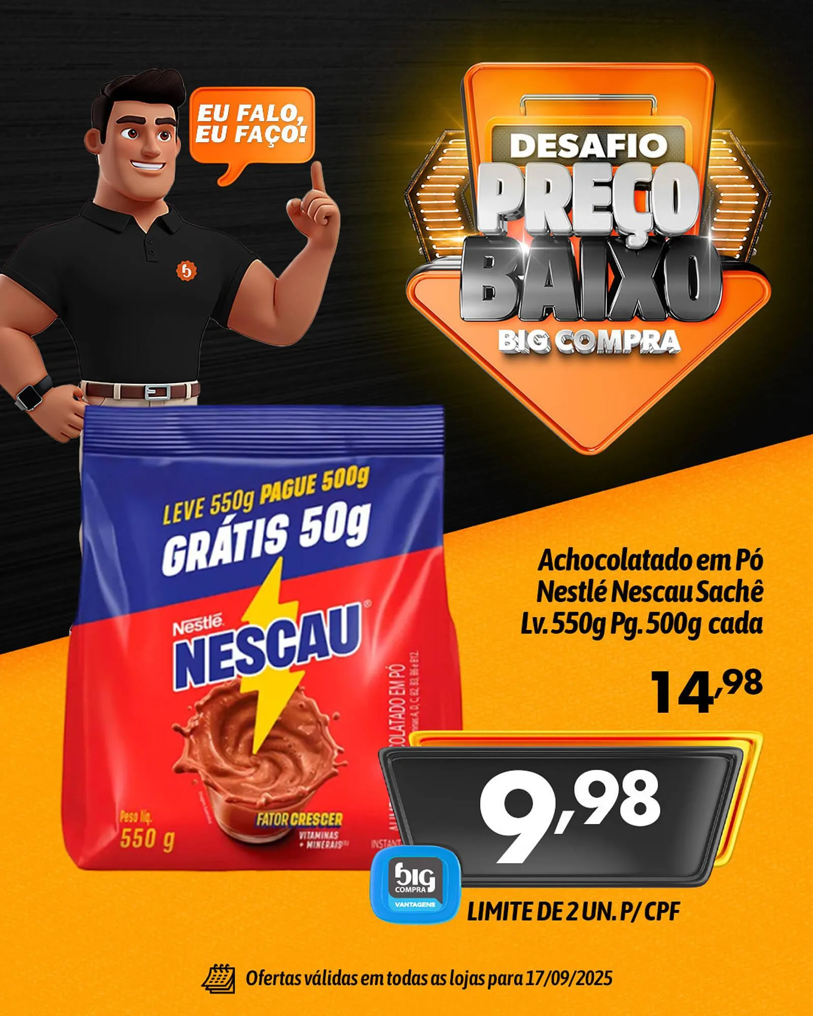 Encarte de Catálogo Supermercados Big Compra 17 de setembro até 17 de setembro 2025 - Pagina 2