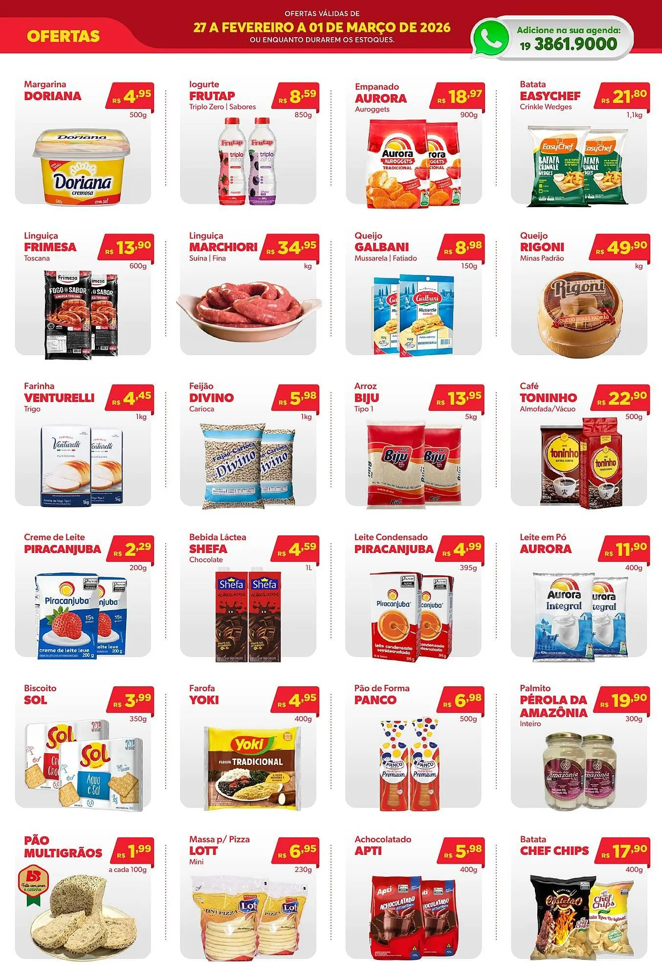 Encarte de Catálogo Big Bom Supermercados 27 de fevereiro até 1 de março 2026 - Pagina 3