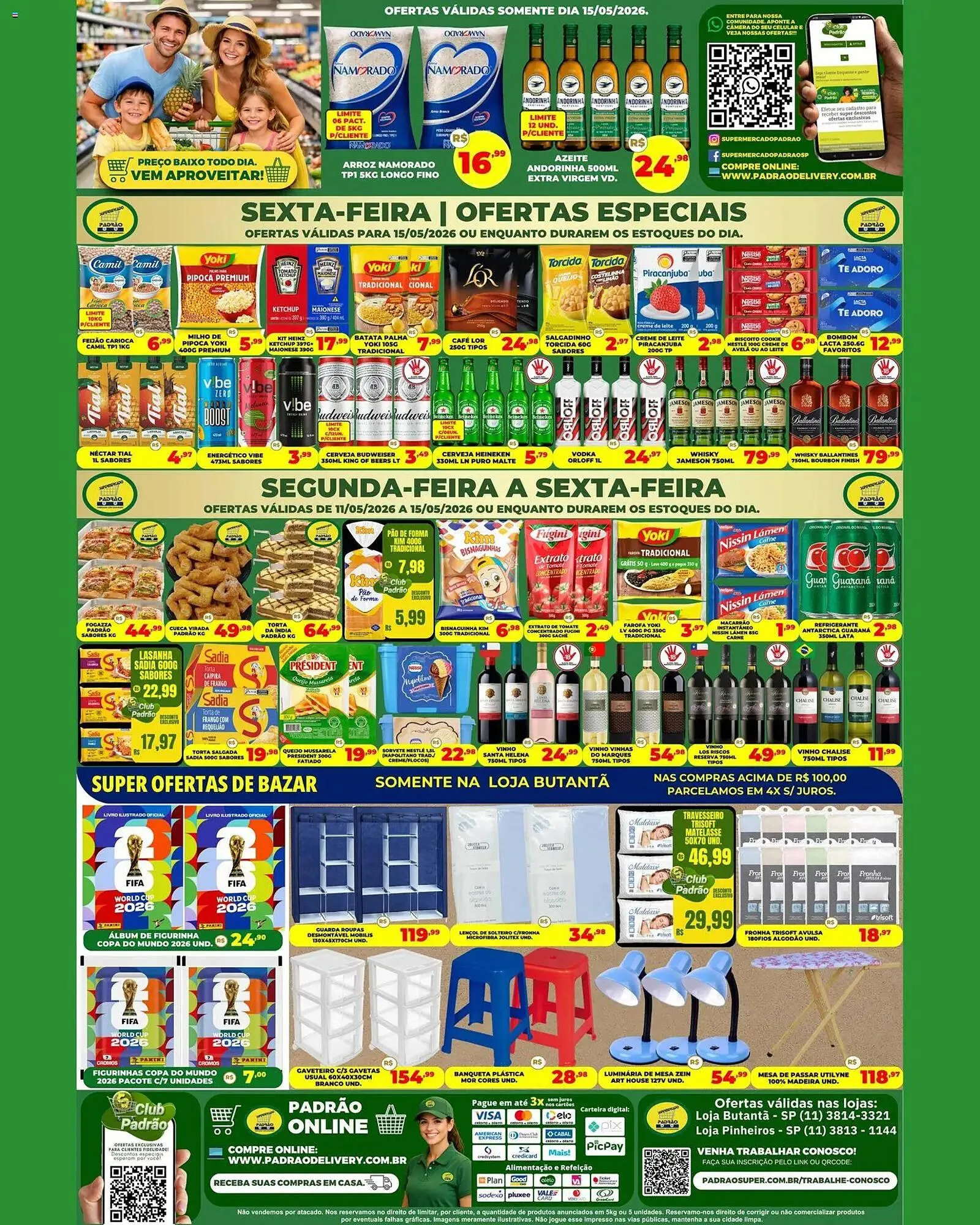 Encarte de Folheto Supermercado Padrão 11 de maio até 15 de maio 2026 - Pagina 2