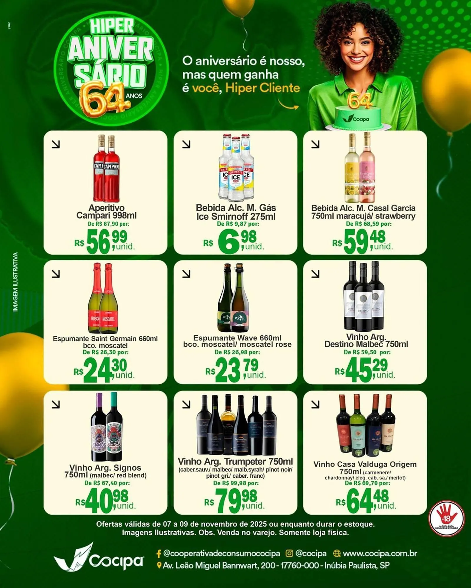 Encarte de Catálogo Cocipa 7 de novembro até 9 de novembro 2025 - Pagina 1