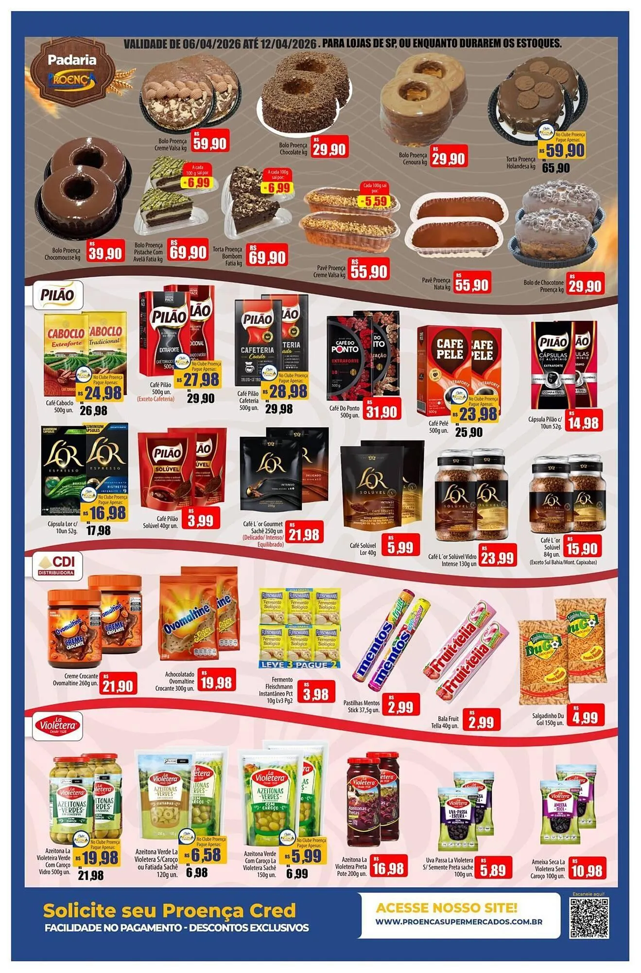 Encarte de Catálogo Proença Supermercados 6 de abril até 12 de abril 2026 - Pagina 3