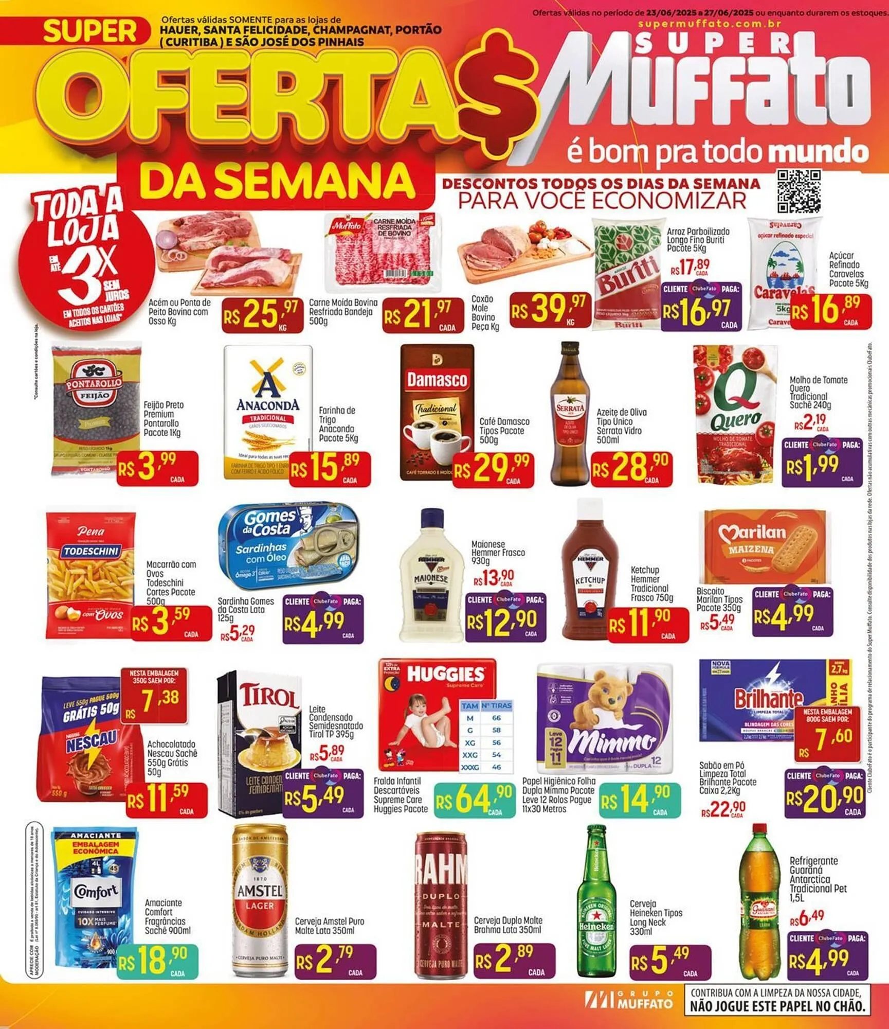 Encarte de Catálogo Muffato 23 de junho até 27 de junho 2025 - Pagina 1