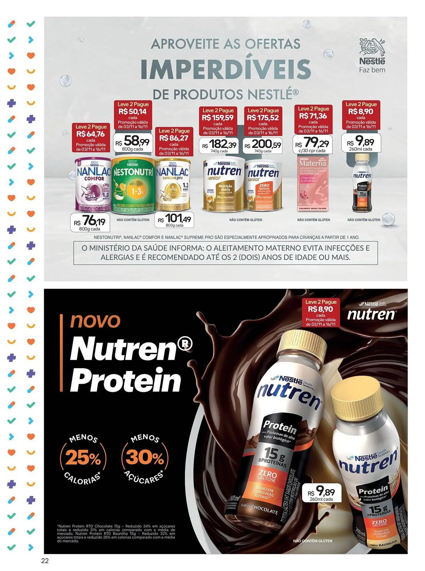 Encarte de Folheto Drogal 3 de novembro até 30 de novembro 2025 - Pagina 22