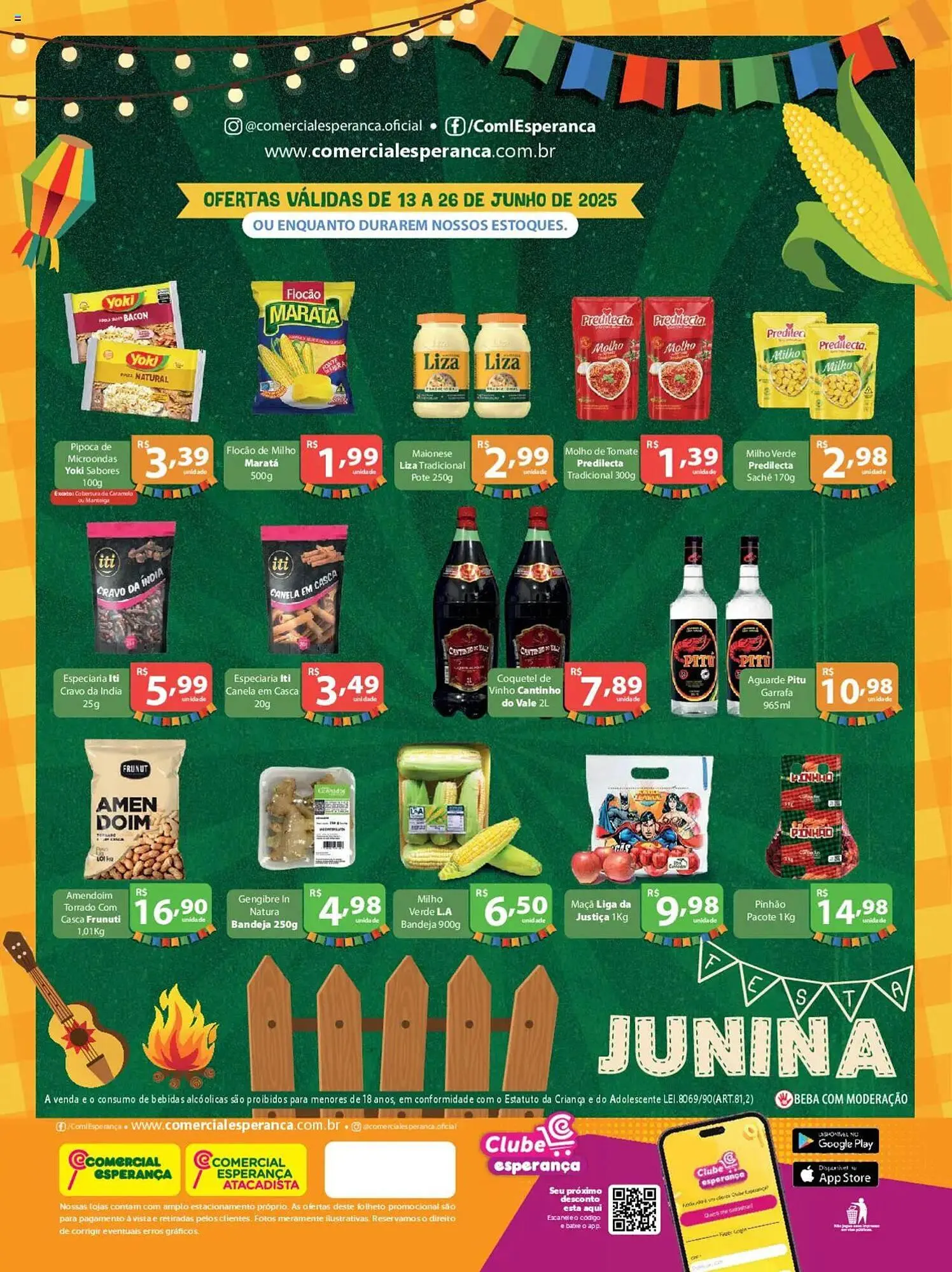 Encarte de Catálogo Comercial Esperança 13 de junho até 20 de junho 2025 - Pagina 2