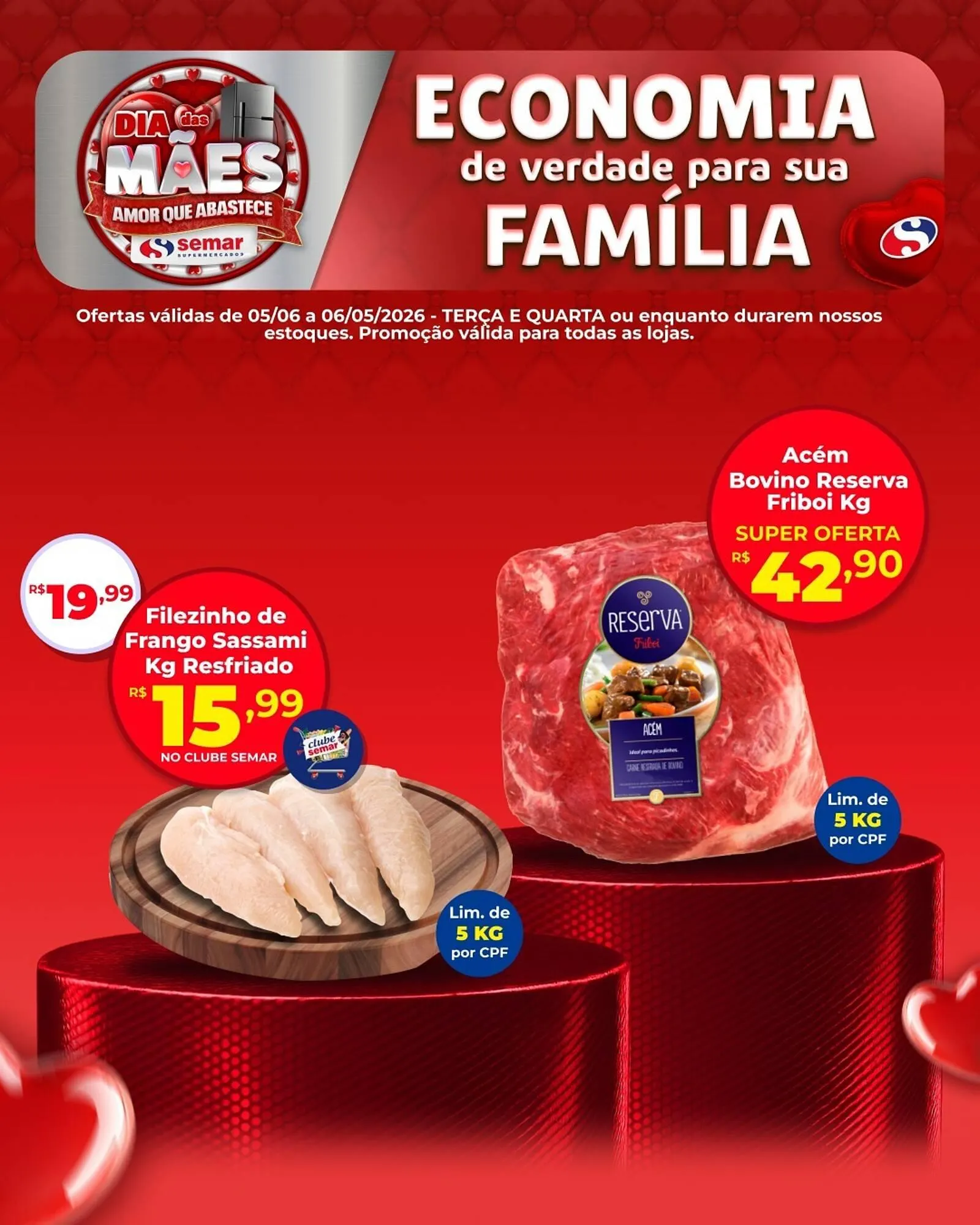 Encarte de Folheto Semar Supermercado 5 de maio até 6 de maio 2026 - Pagina 8