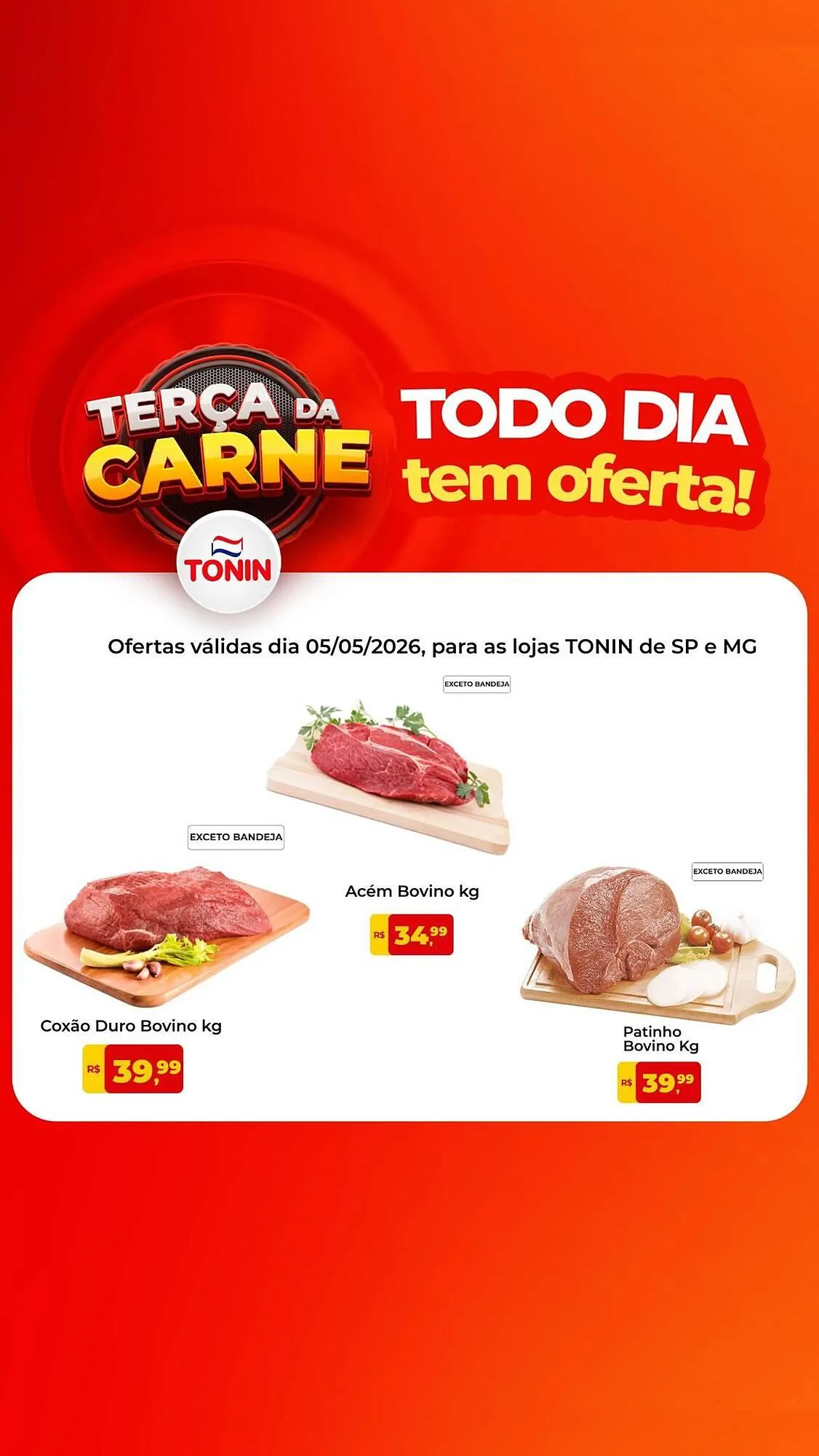 Encarte de Catálogo Tonin Superatacado 5 de maio até 5 de maio 2026 - Pagina 1