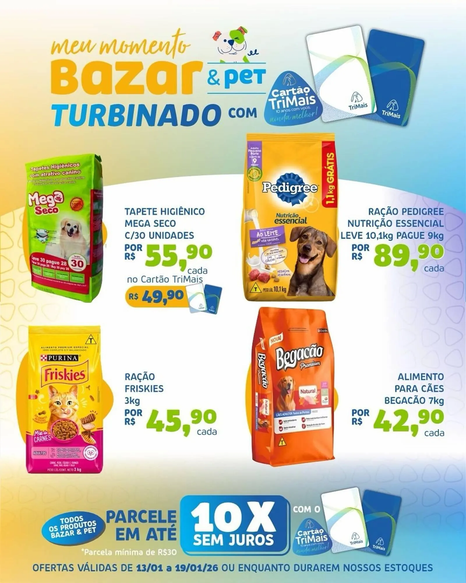 Encarte de Catálogo Trimais Supermercado 13 de janeiro até 19 de janeiro 2026 - Pagina 1