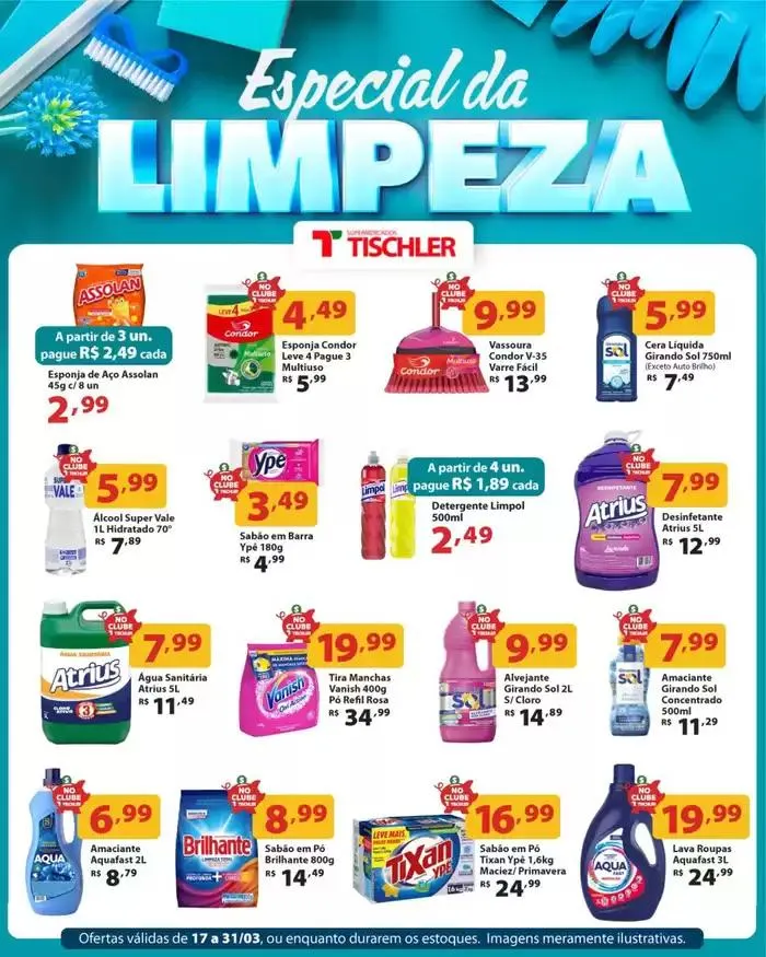 Encarte de Encarte Supermercados Tischler 17 de março até 31 de março 2025 - Pagina 4