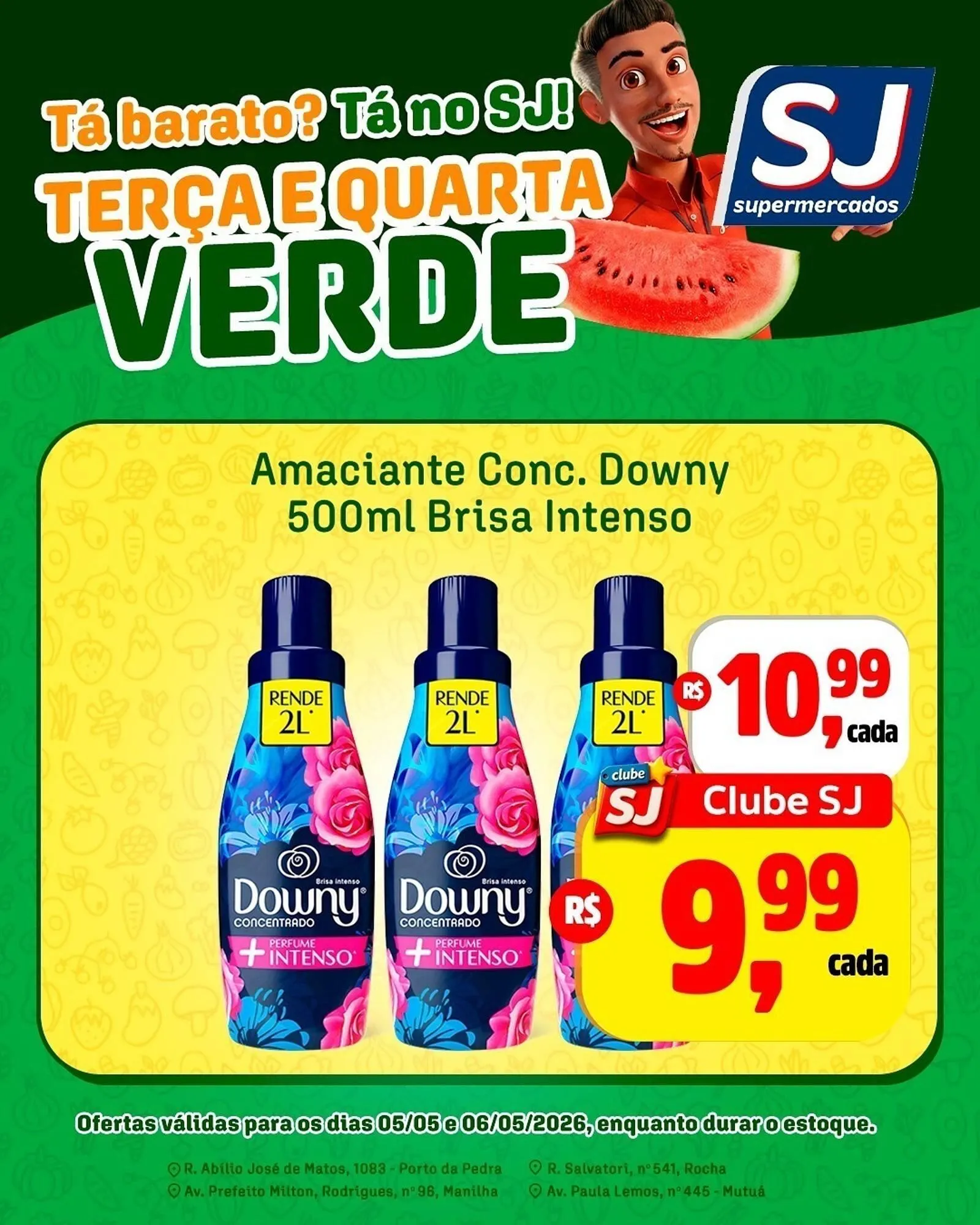 Encarte de Encarte Sj Supermercados 5 de maio até 6 de maio 2026 - Pagina 10