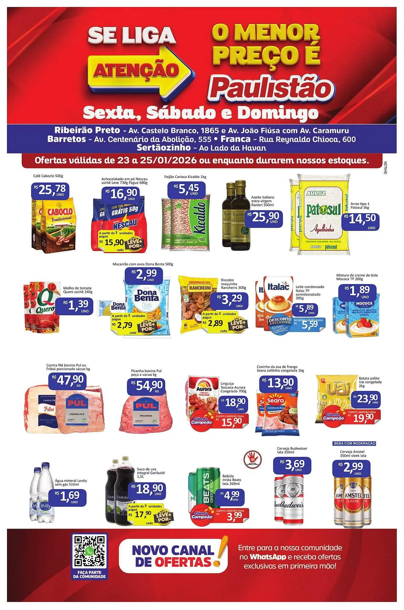 Catálogo Paulistão Supermercados - 1