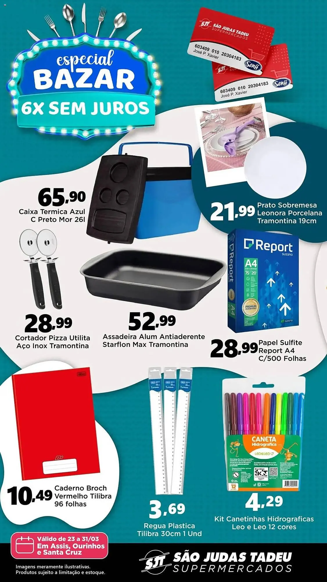 Encarte de Folheto São Judas Tadeu 23 de março até 31 de março 2026 - Pagina 1