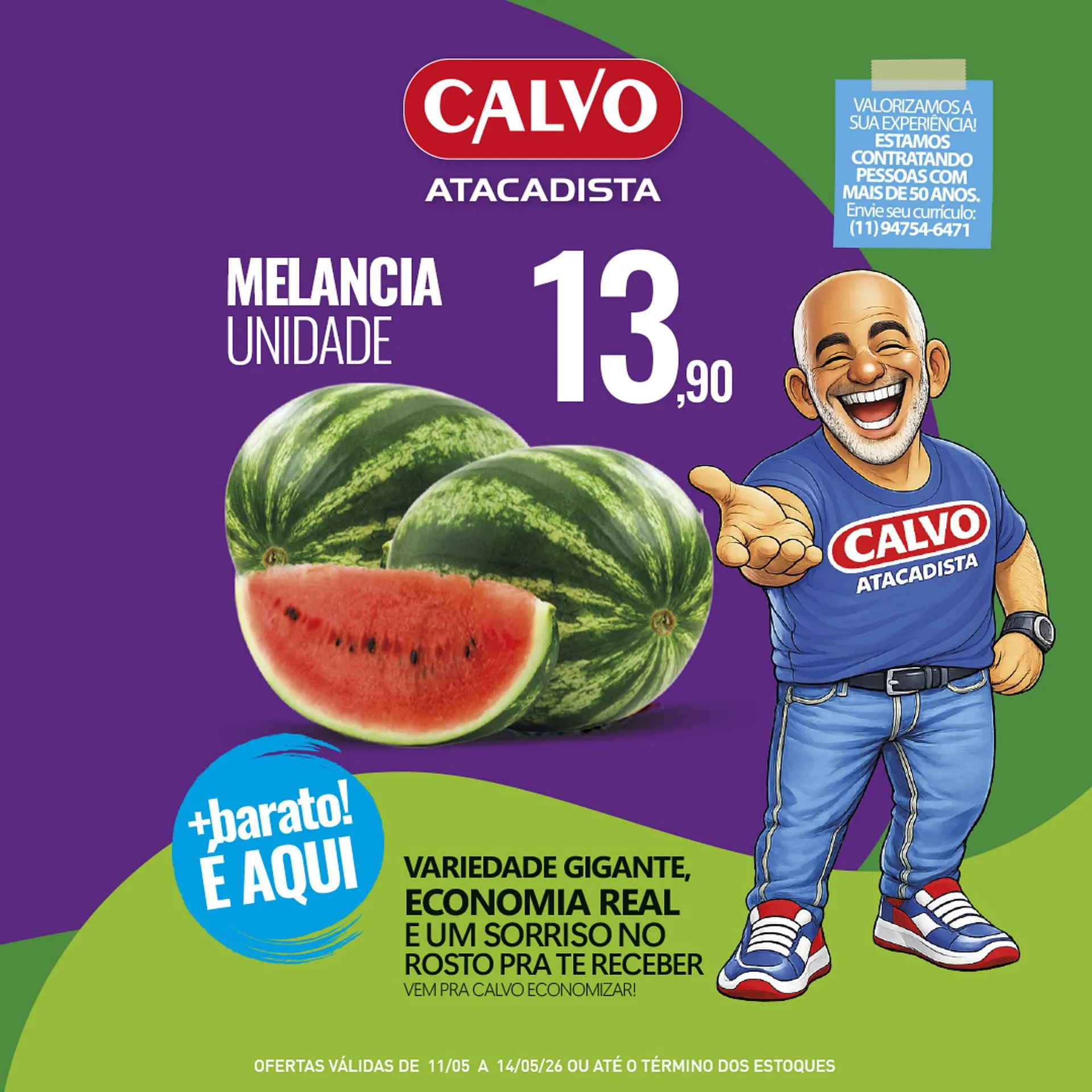 Encarte de Folheto Calvo Atacadista 11 de maio até 14 de maio 2026 - Pagina 5