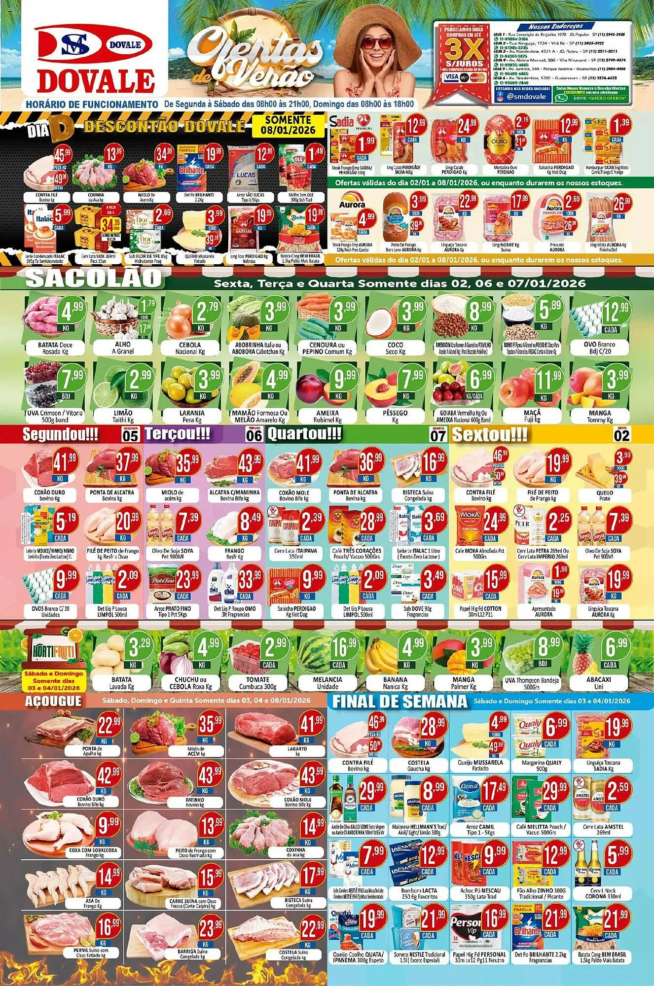Encarte de Folheto Dovale 2 de janeiro até 8 de janeiro 2026 - Pagina 1