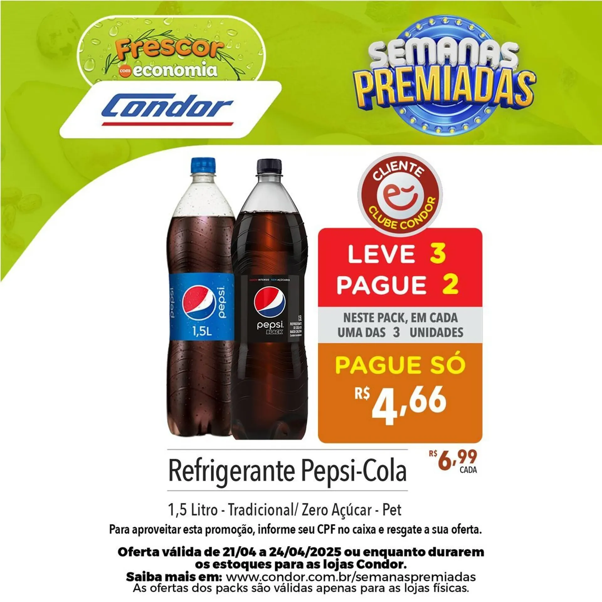 Encarte de Catálogo Supermercados Condor 23 de abril até 24 de abril 2025 - Pagina 5