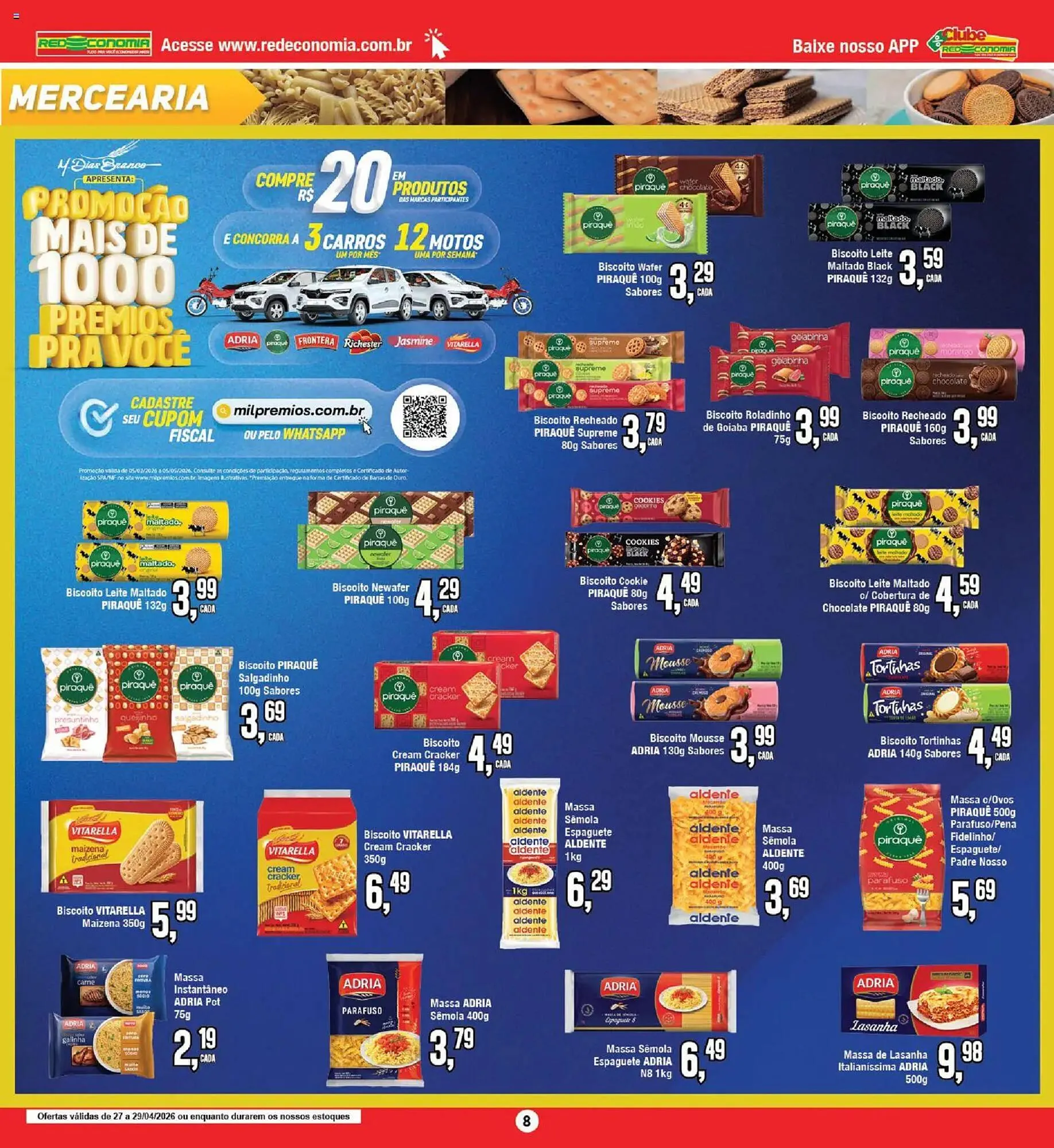 Encarte de Encarte Redeconomia 27 de abril até 29 de abril 2026 - Pagina 8