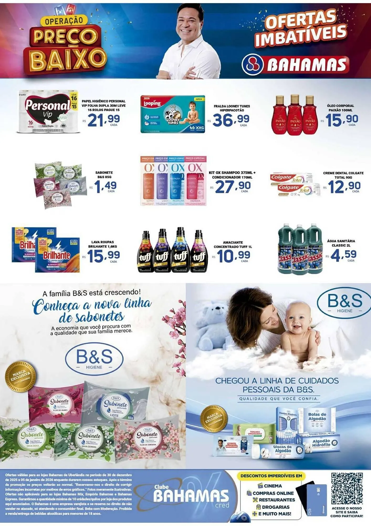 Encarte de Catálogo Bahamas Supermercados 30 de dezembro até 5 de janeiro 2026 - Pagina 4