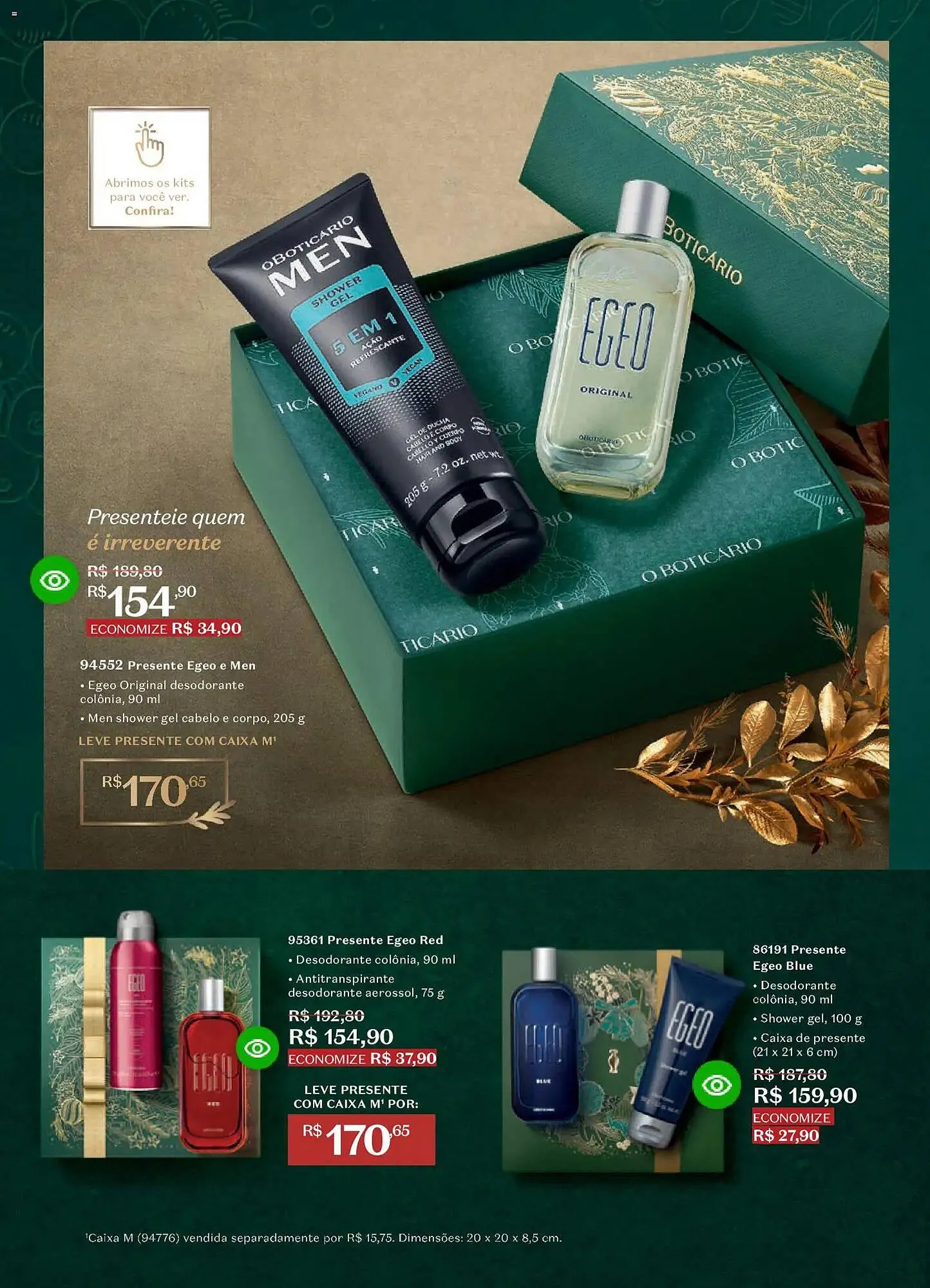 Encarte de Catálogo O Boticário 1 de dezembro até 26 de dezembro 2025 - Pagina 28