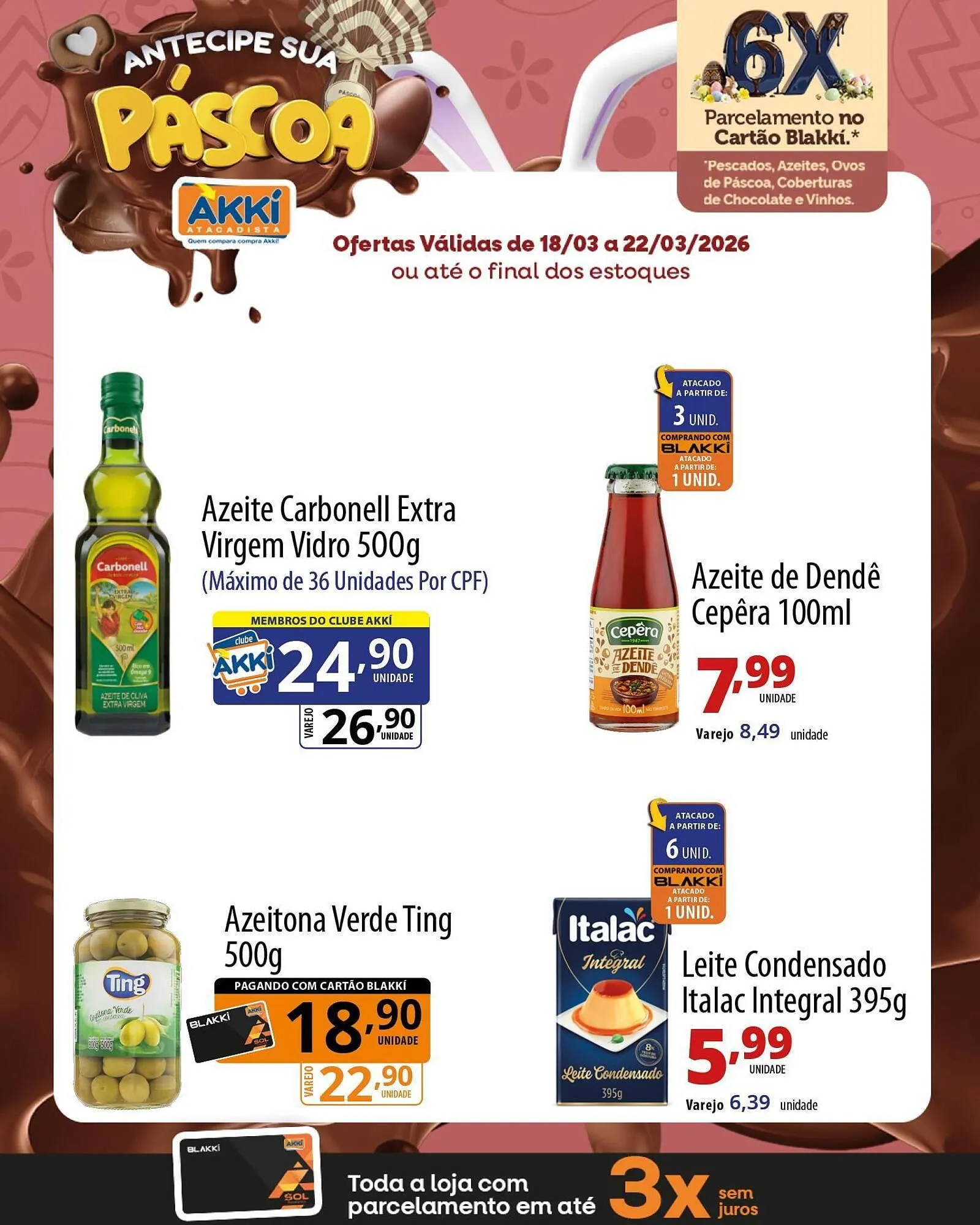 Encarte de Folheto Akki Atacadista 17 de março até 22 de março 2026 - Pagina 4