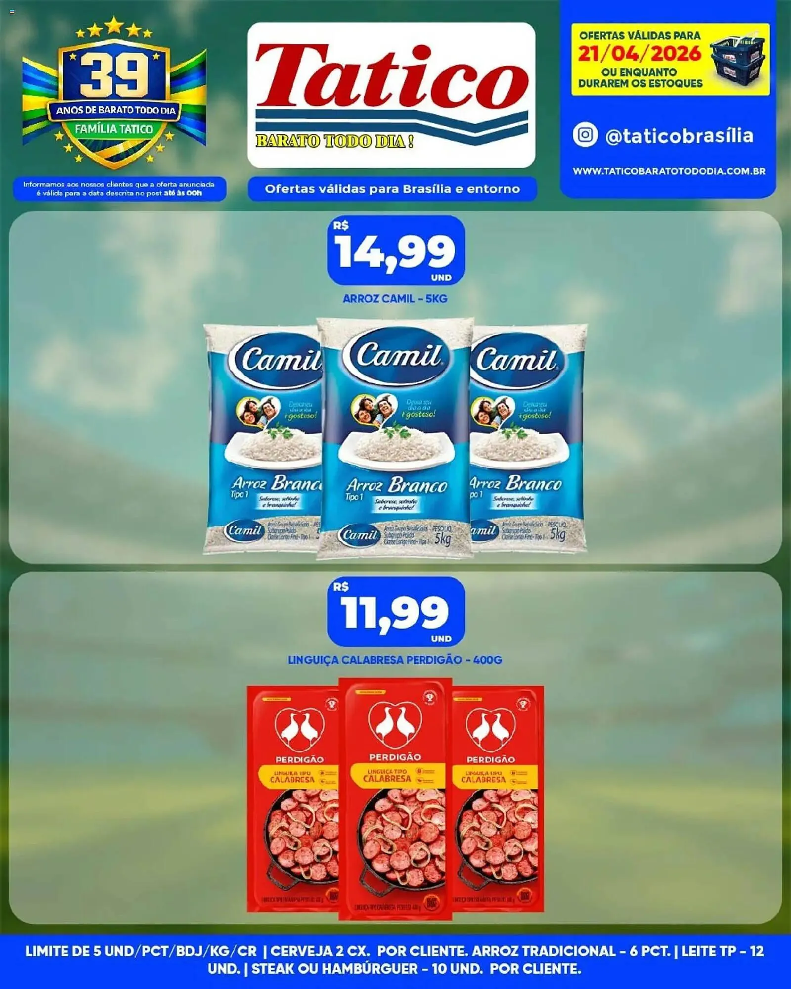 Encarte de Tabloide Tatico 21 de abril até 21 de abril 2026 - Pagina 10