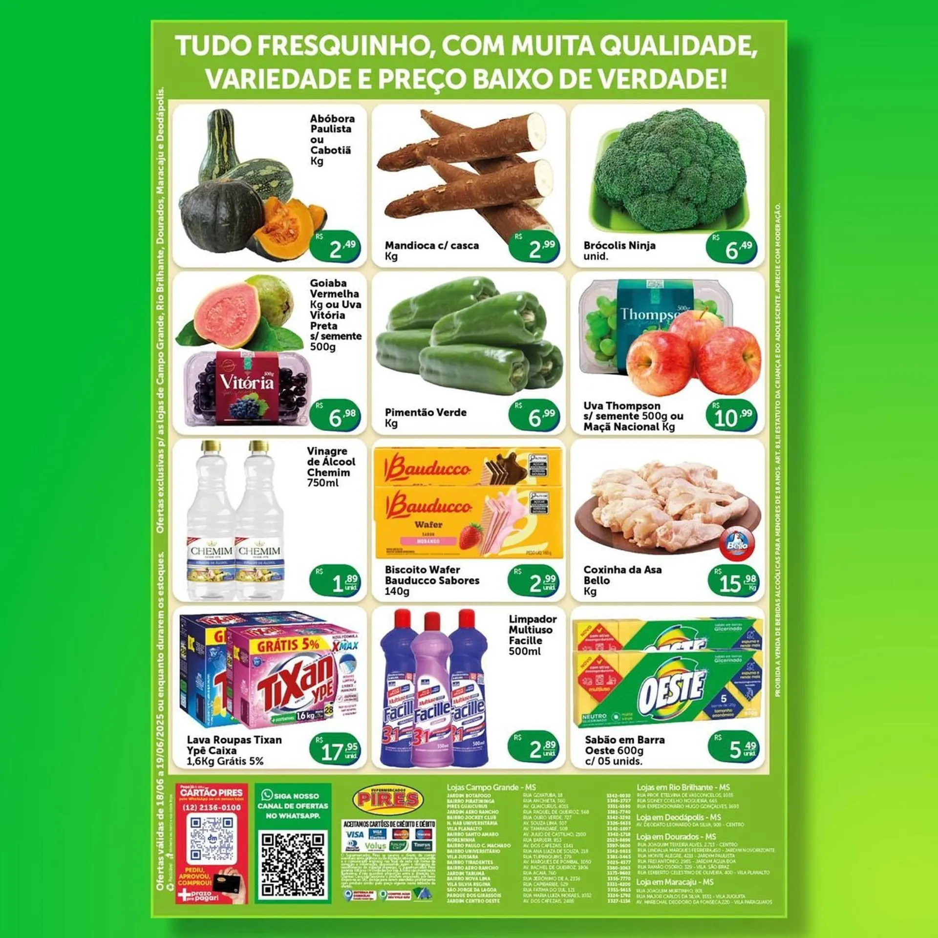 Encarte de Catálogo Pires 18 de junho até 19 de junho 2025 - Pagina 1