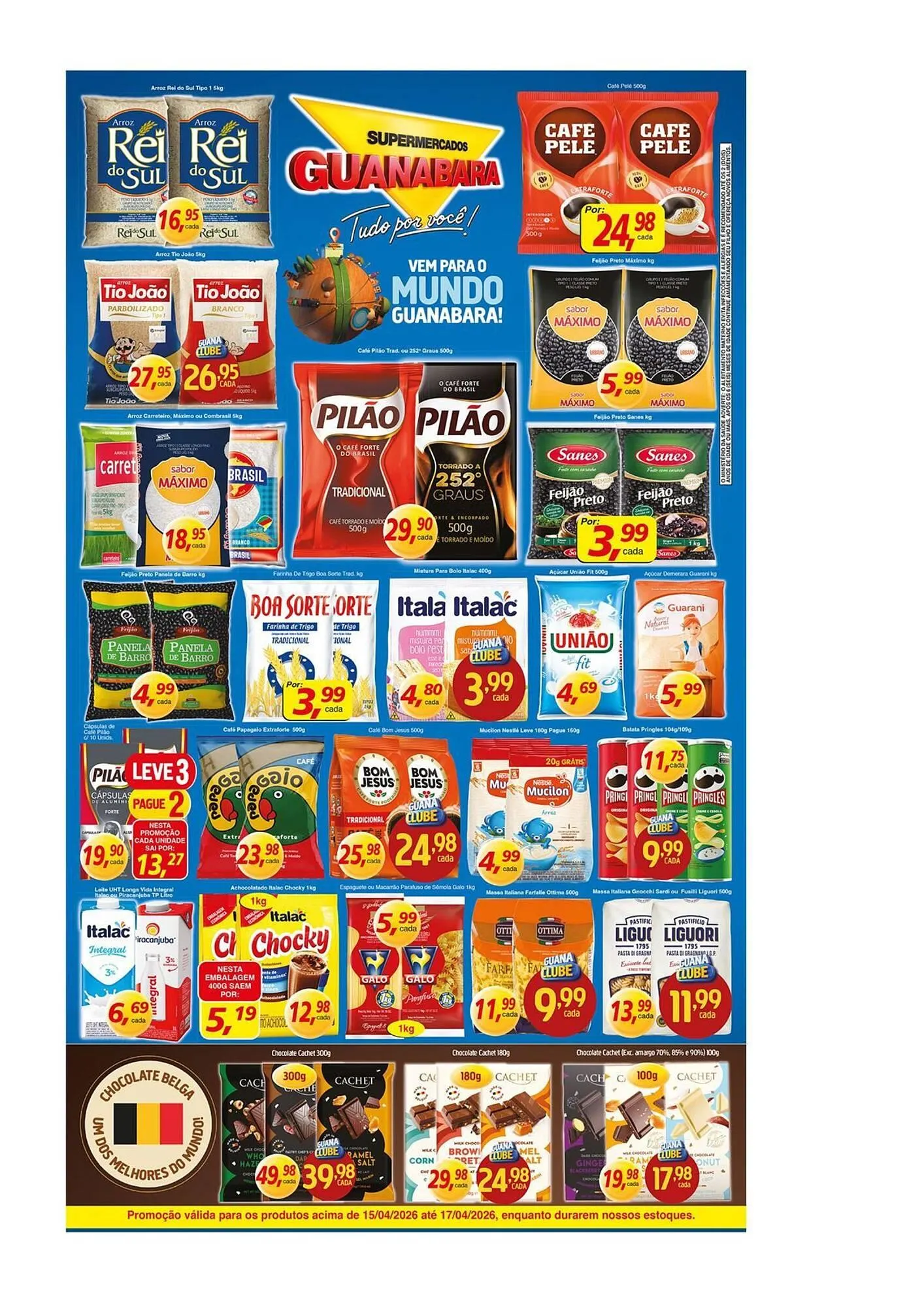Encarte de Encarte Supermercados Guanabara 15 de abril até 17 de abril 2026 - Pagina 2