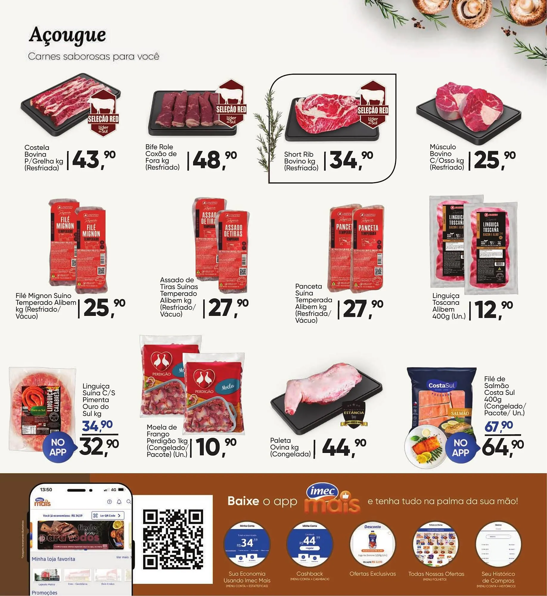 Encarte de Catálogo Imec Supermercados 16 de julho até 27 de julho 2025 - Pagina 9