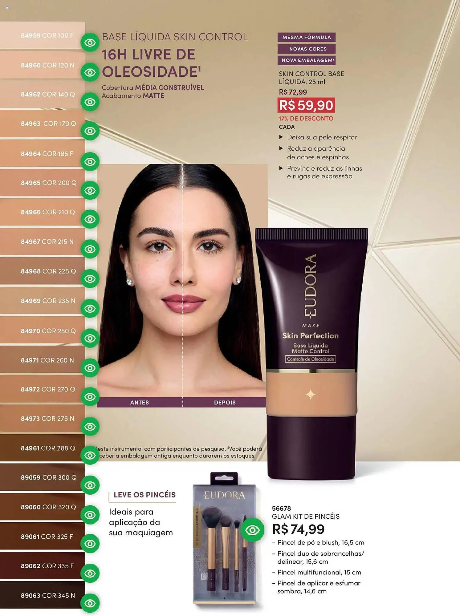 Encarte de Catálogo Eudora 19 de fevereiro até 19 de março 2026 - Pagina 44