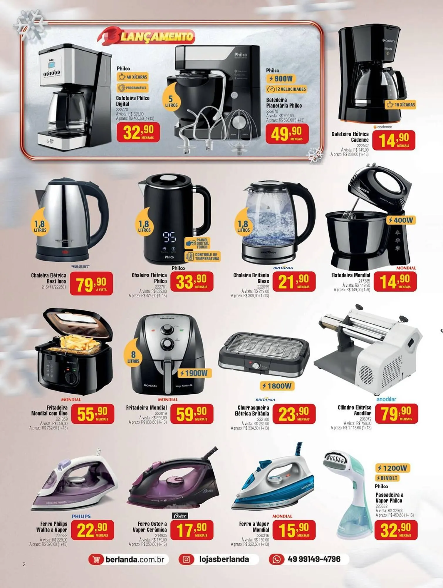 Encarte de Catálogo Berlanda 7 de julho até 29 de julho 2025 - Pagina 2