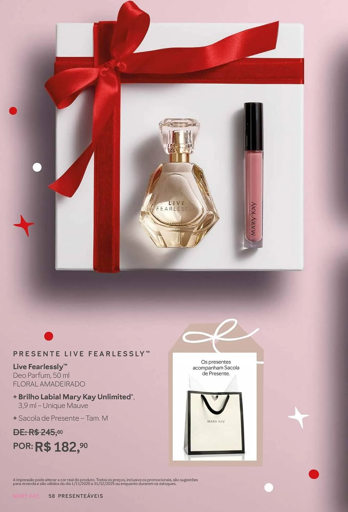 Encarte de Revista Mary Kay 1 de novembro até 31 de dezembro 2025 - Pagina 58