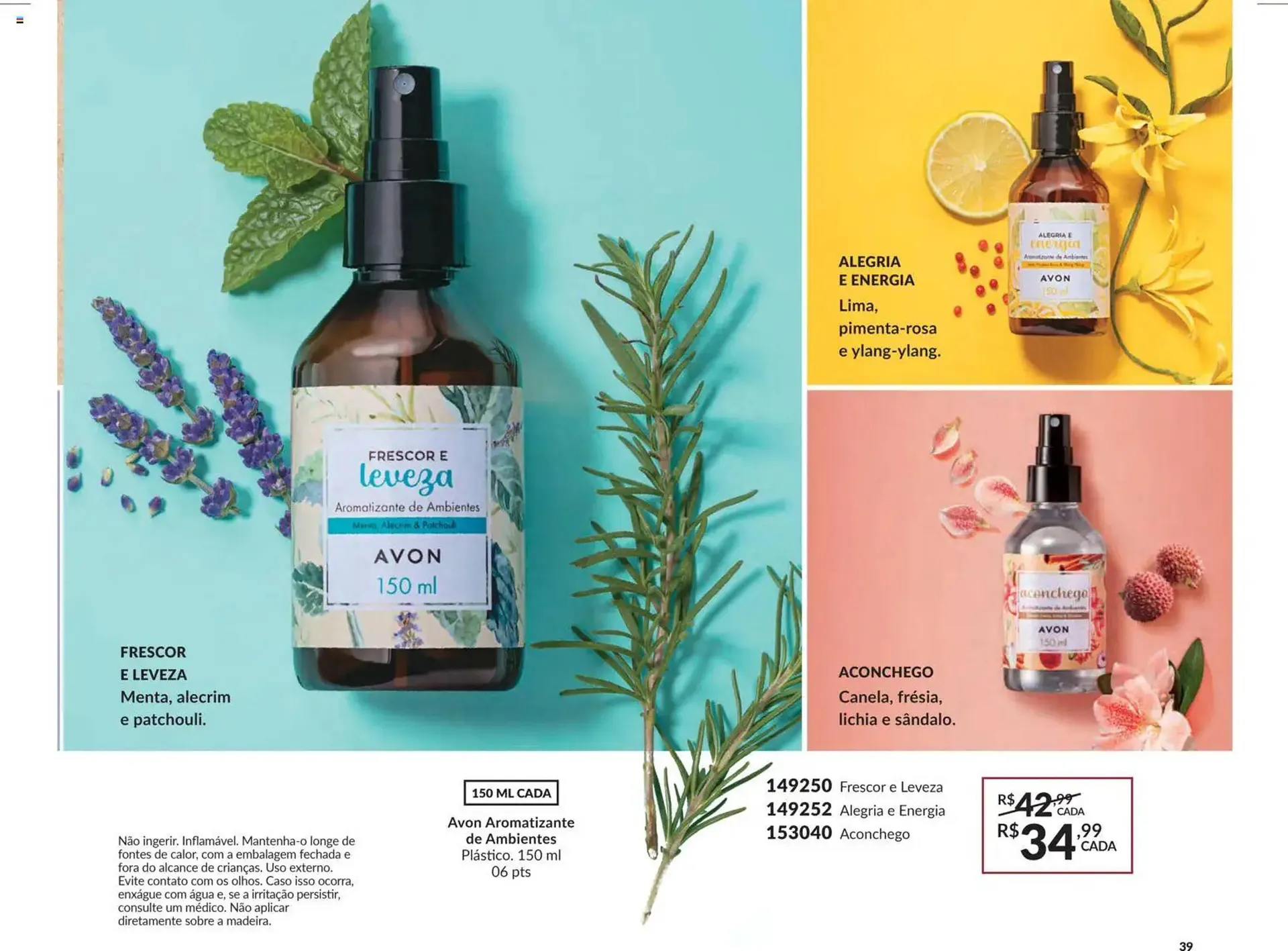 Encarte de Catálogo Avon 15 de janeiro até 12 de fevereiro 2026 - Pagina 39