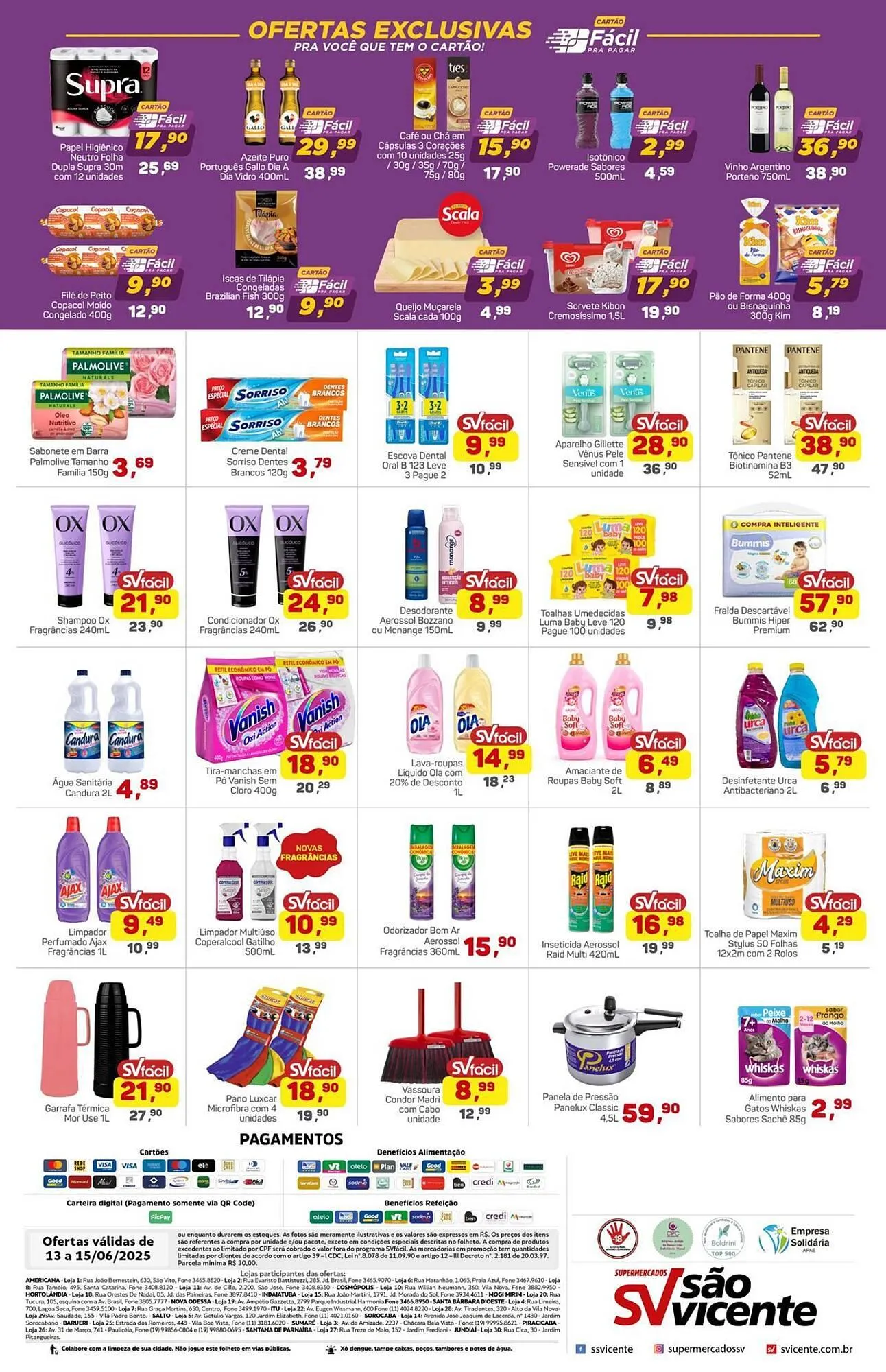 Encarte de Catálogo Supermercados São Vicente 13 de junho até 15 de junho 2025 - Pagina 4