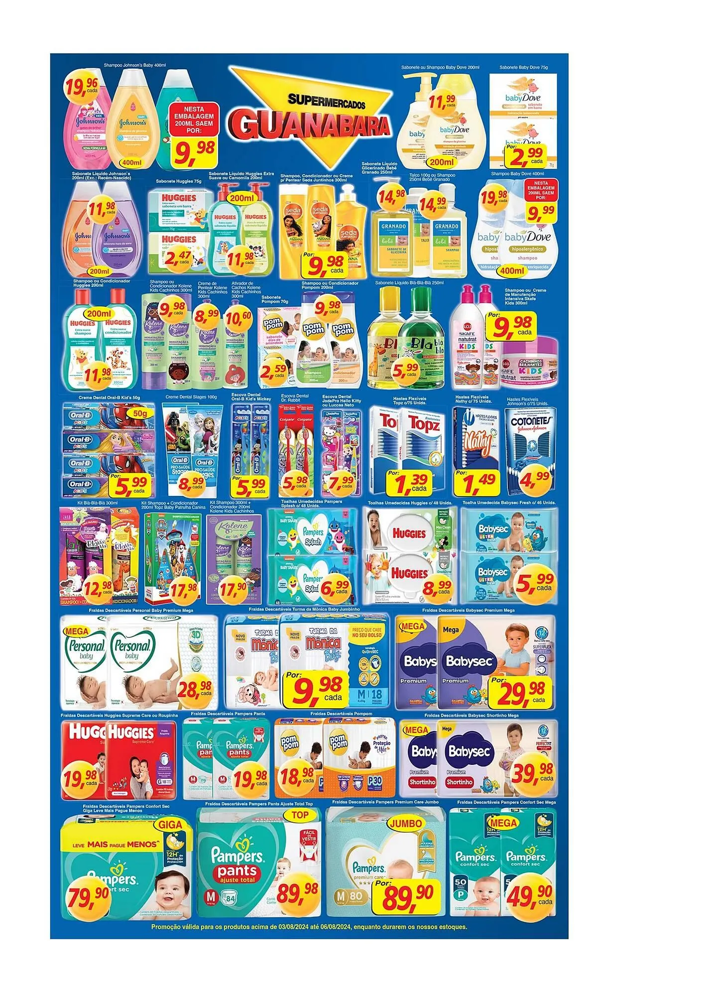 Encarte de Catálogo Supermercados Guanabara 3 de agosto até 6 de agosto 2024 - Pagina 5