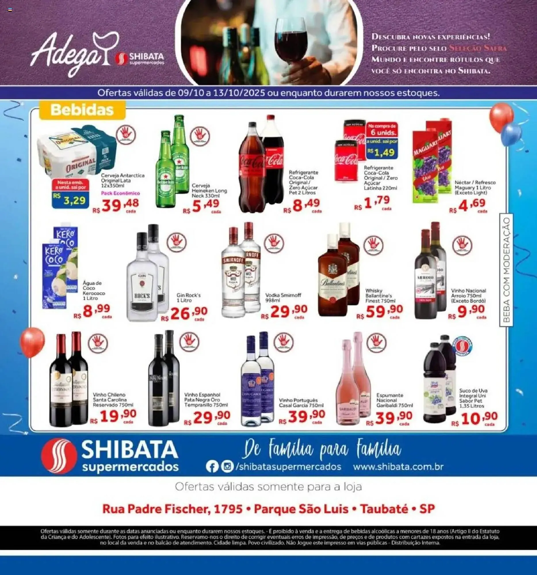 Encarte de Folheto Shibata Supermercados 9 de outubro até 13 de outubro 2025 - Pagina 9