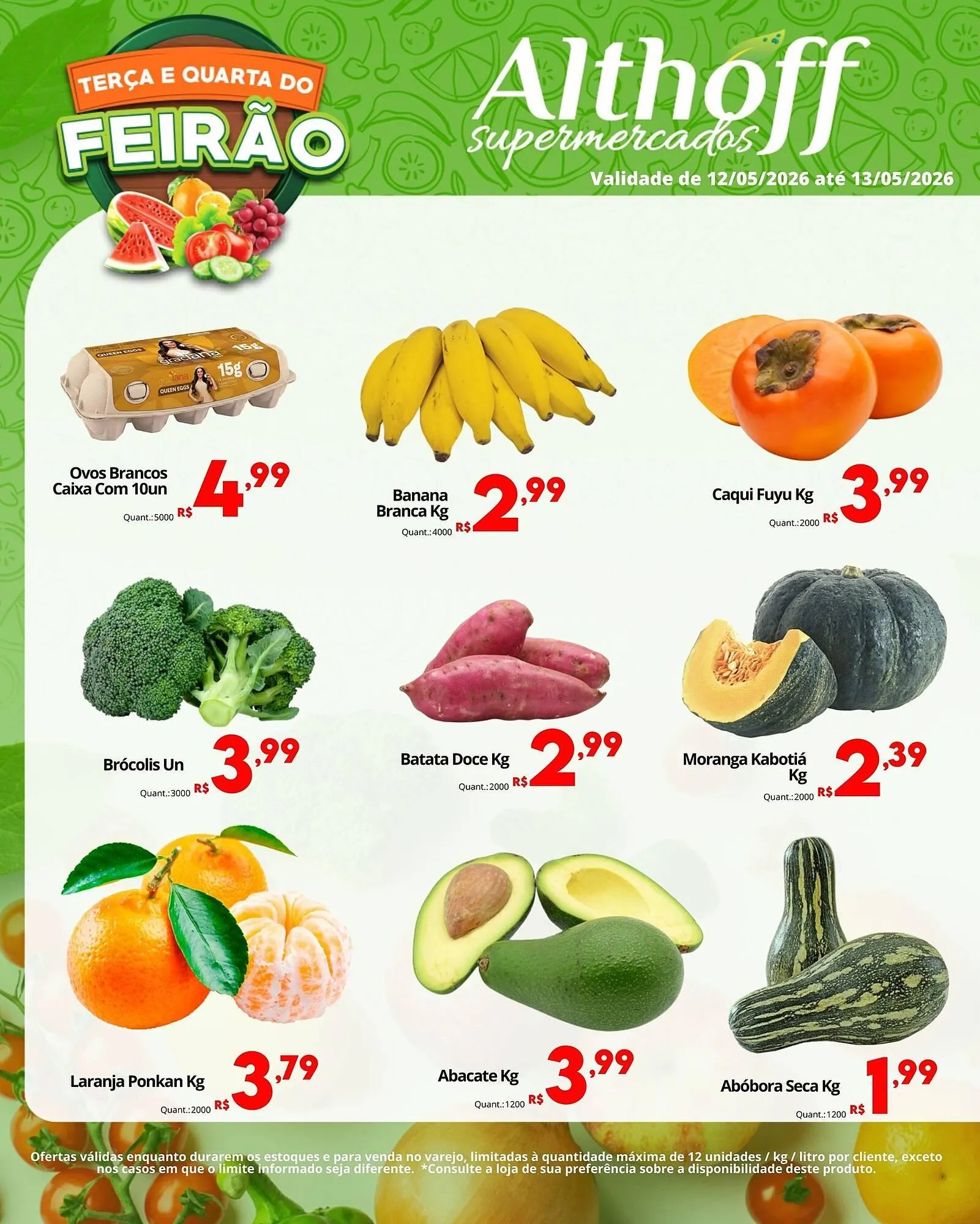 Encarte de Encarte Althoff Supermercados 12 de maio até 13 de maio 2026 - Pagina 1