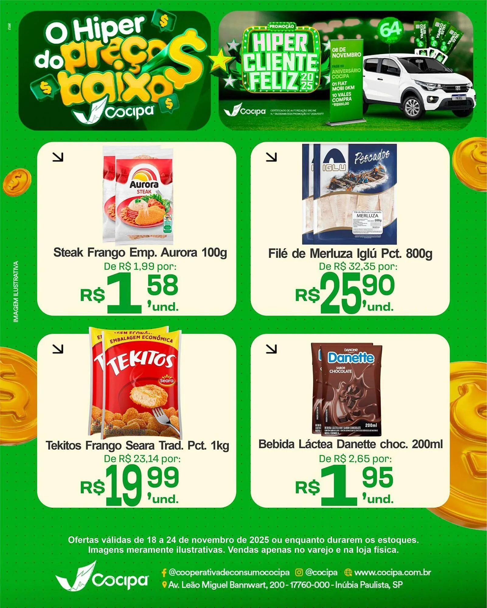 Encarte de Catálogo Cocipa 18 de novembro até 24 de novembro 2025 - Pagina 1