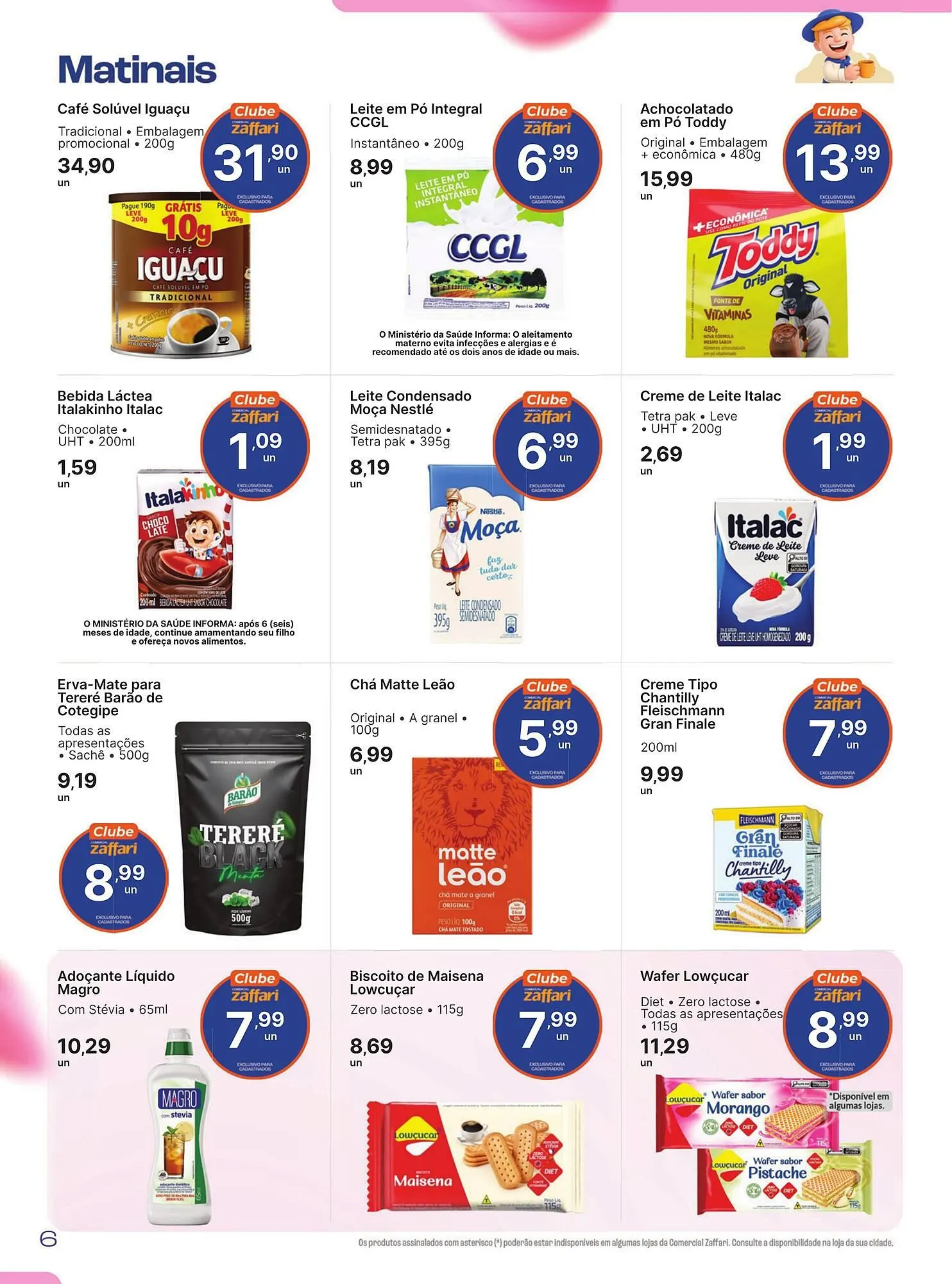 Encarte de Encarte Comercial Zaffari 3 de março até 9 de março 2026 - Pagina 6