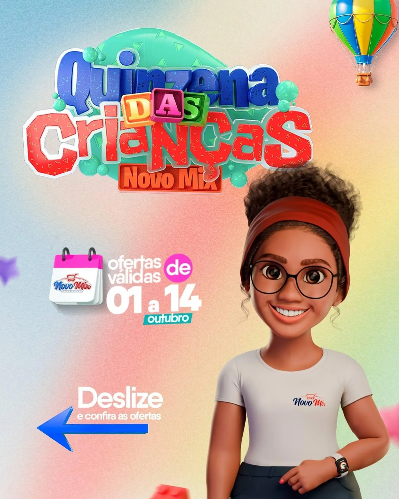 Encarte de Encarte Novo Mix 1 de outubro até 14 de outubro 2025 - Pagina 1