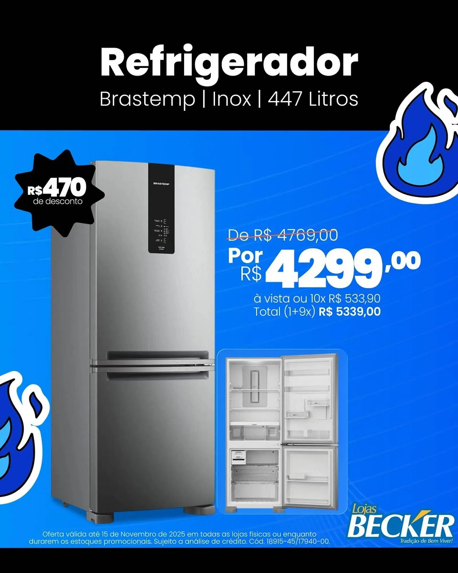 Encarte de Folheto Lojas Becker 7 de novembro até 15 de novembro 2025 - Pagina 1